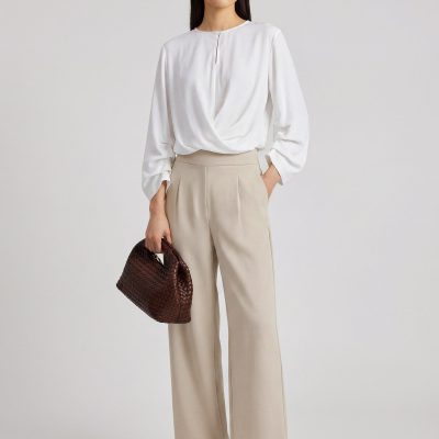 PETITE Moira Leggy??Cool-Touch Suiting Pants