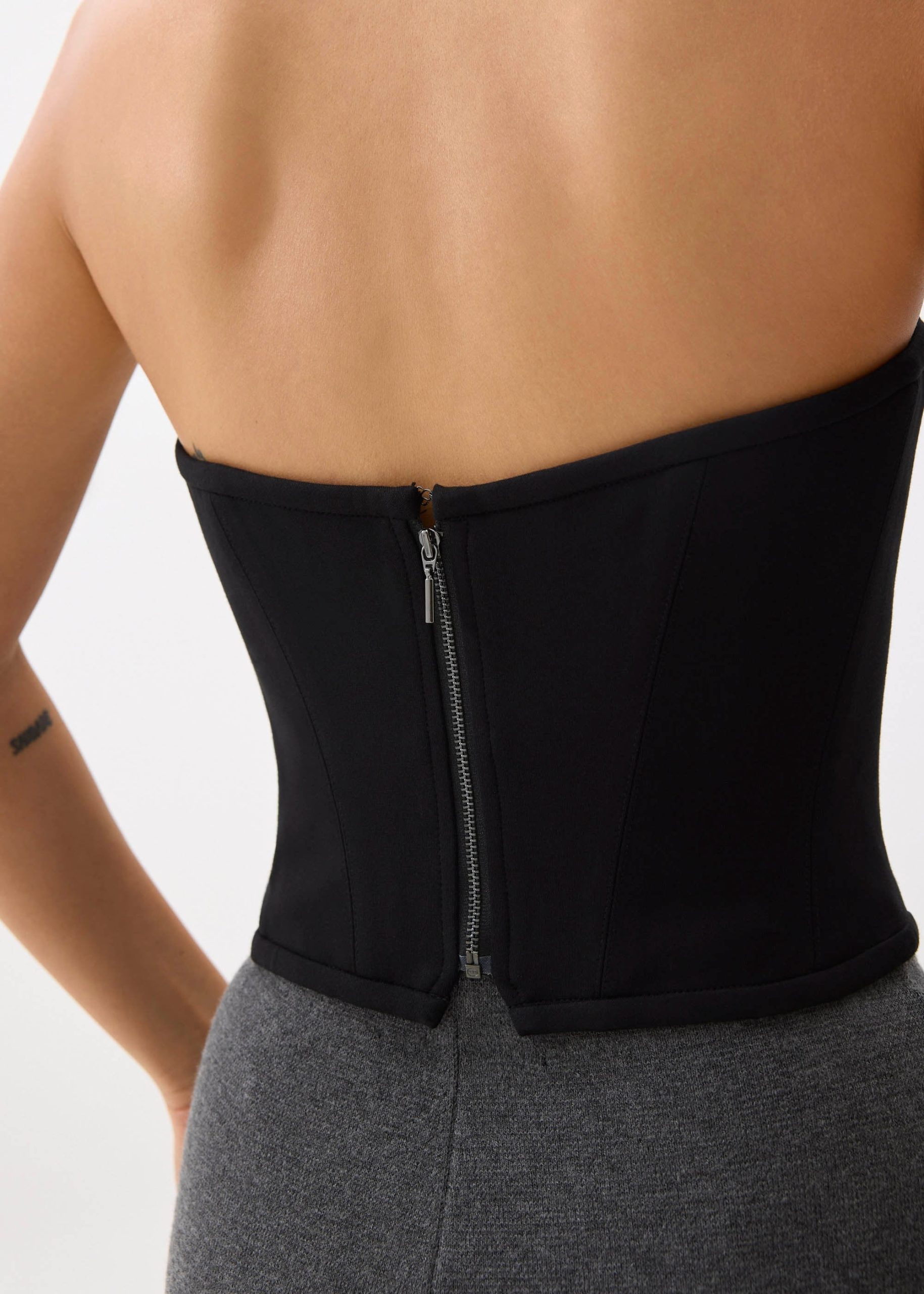 Lia Crop Bustier Top - Image 4
