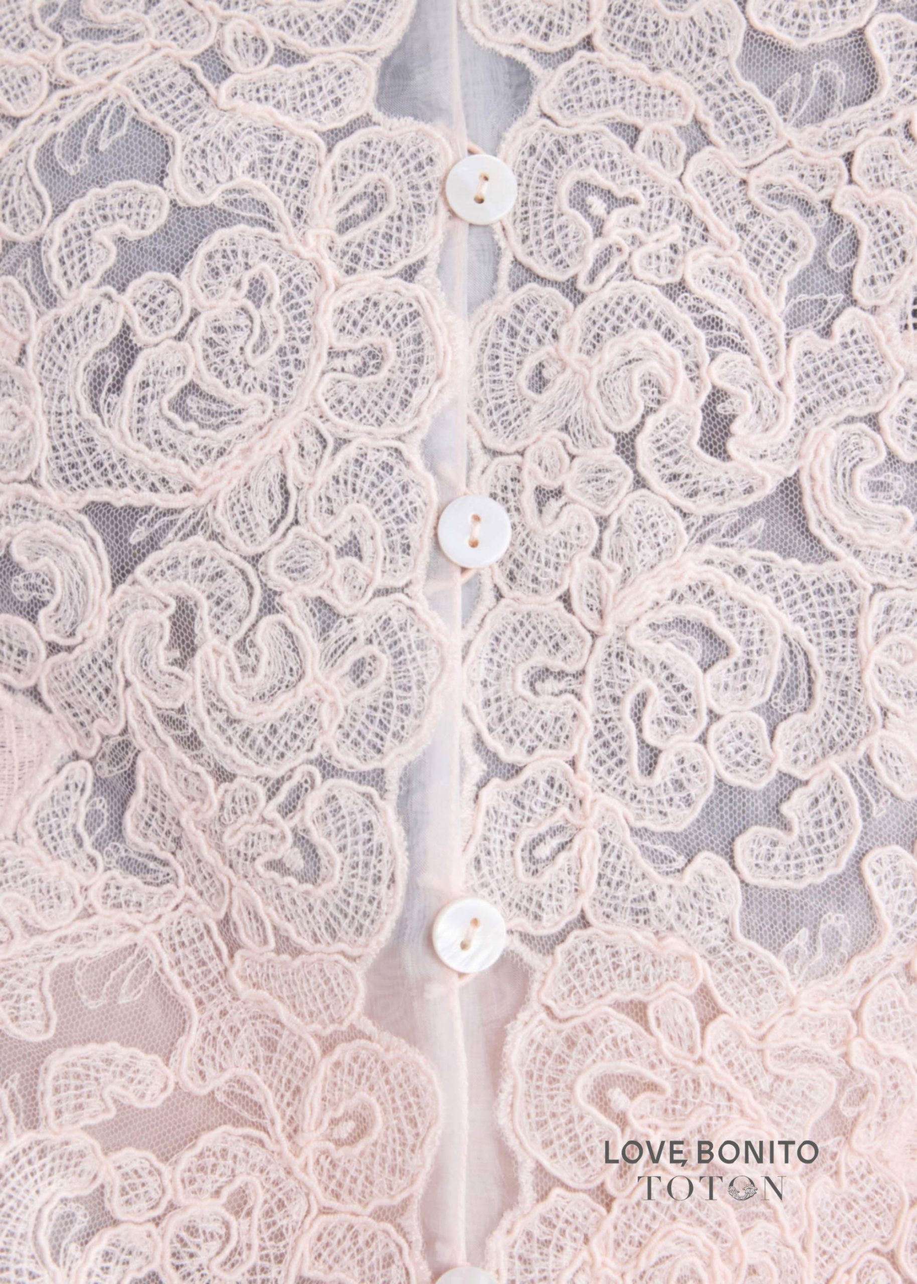 Love, Bonito x TOTON Lace Kebaya Vest - Image 26
