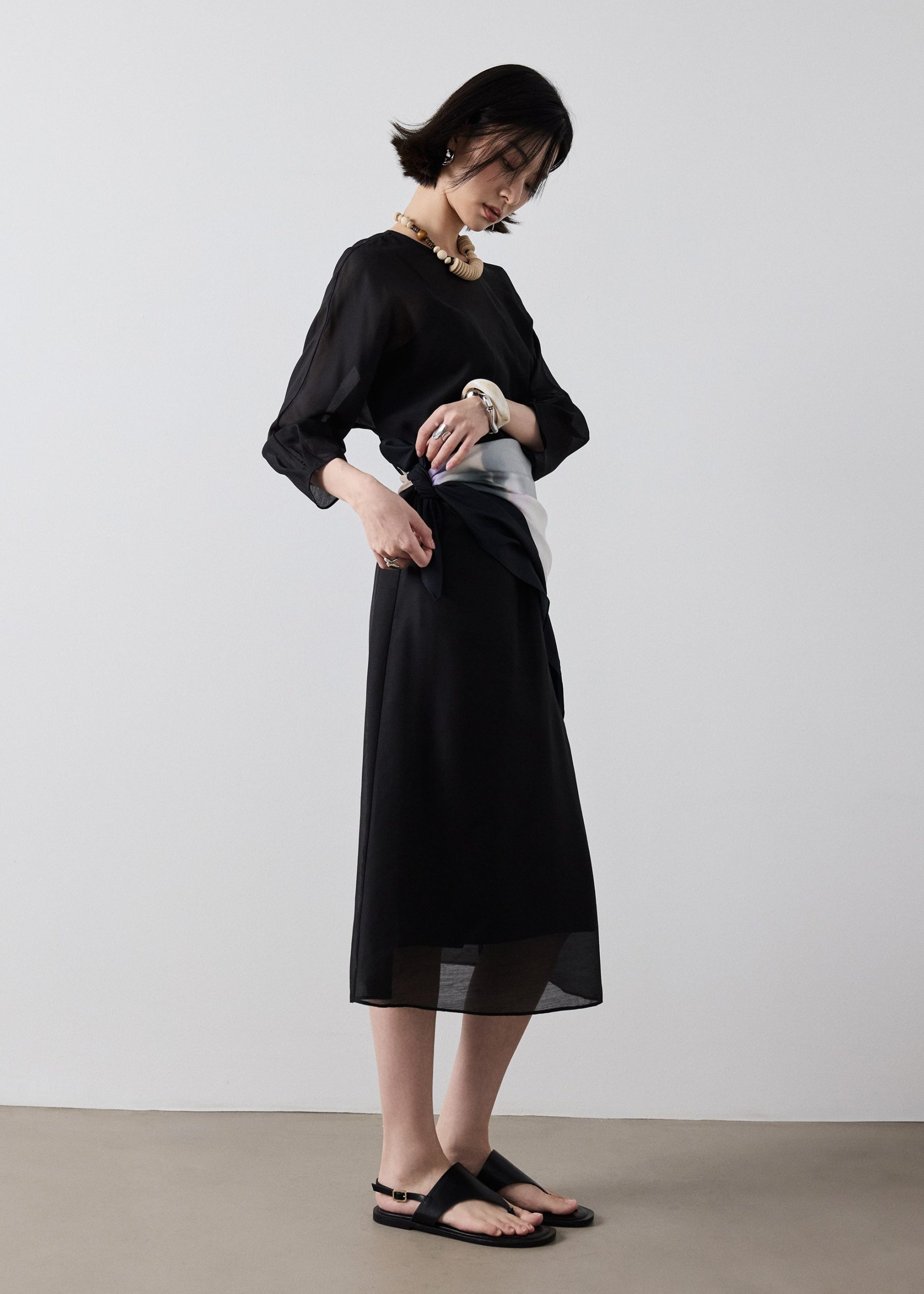 Naida Organza Dress - Image 8