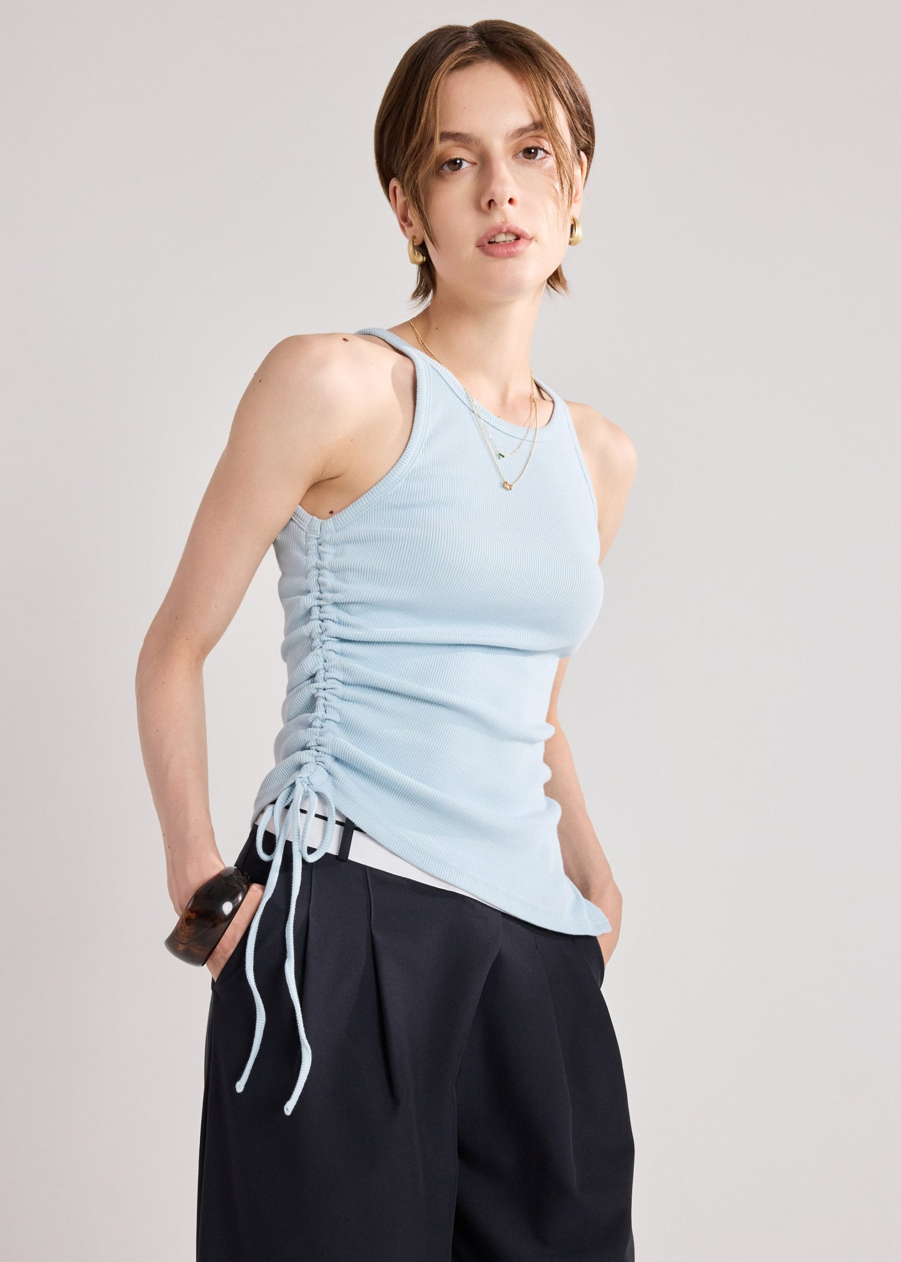 Jersey Asymmetric Long Tank - Image 14