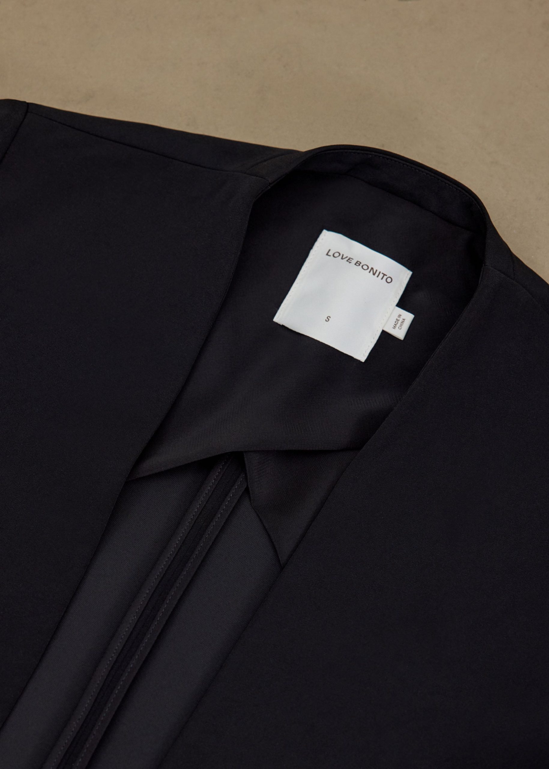 RuchedReady® Moira Belted Collarless Blazer - Image 6