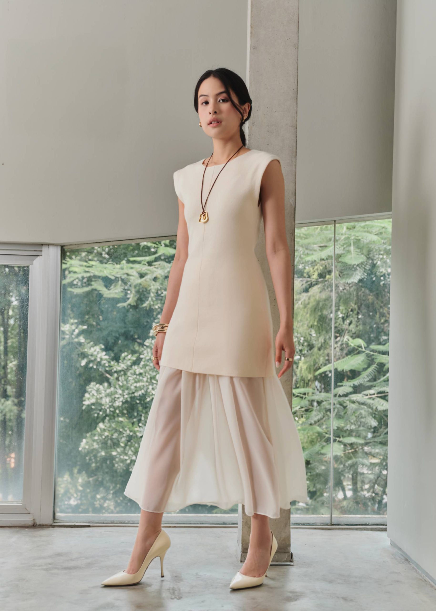 Inez Multi-way Fit & Flare Maxi Dress - Image 14