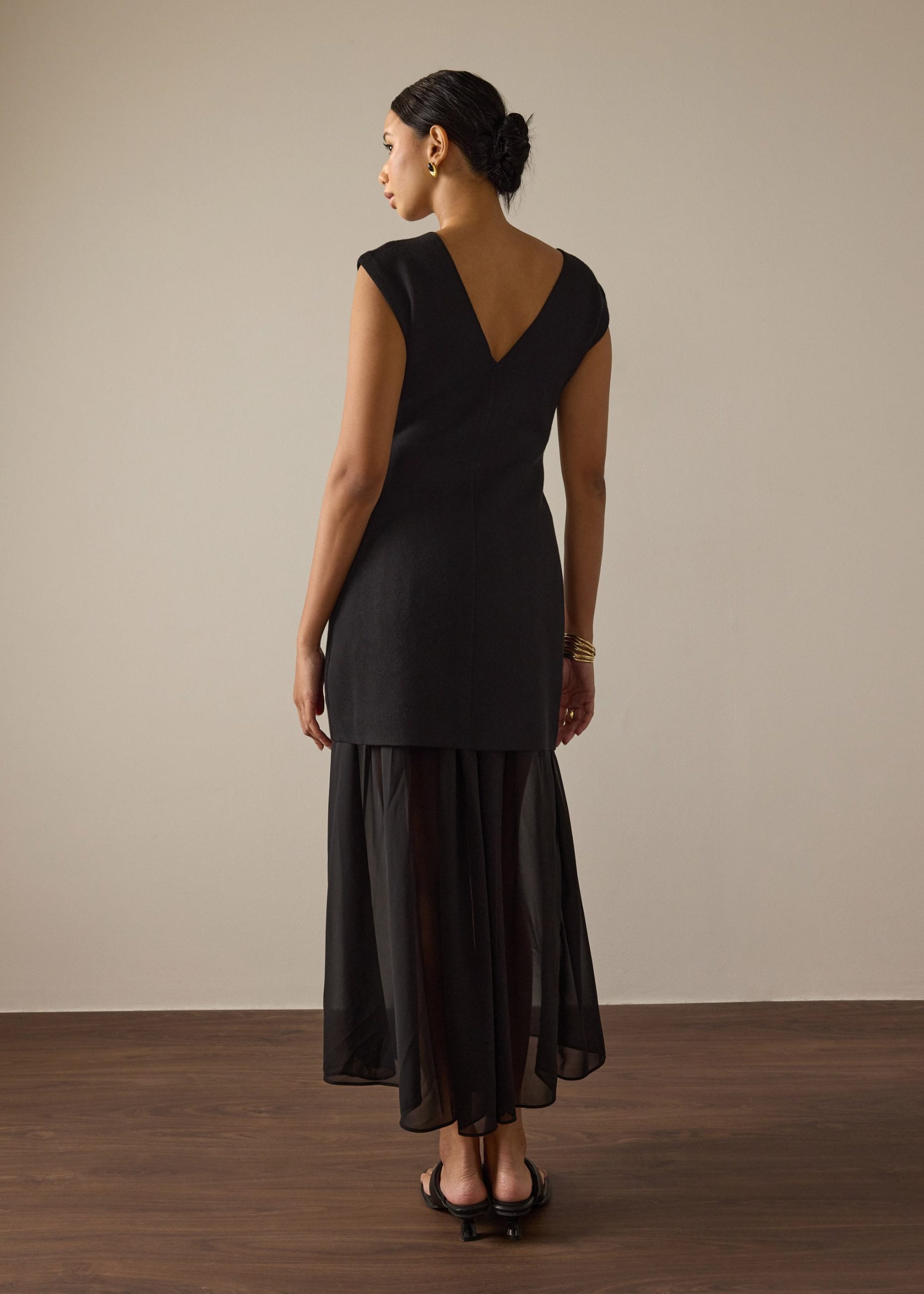 Inez Multi-way Fit & Flare Maxi Dress - Image 5