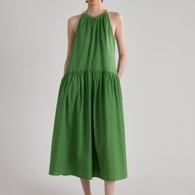 Coastal Beads Trapeze Dress