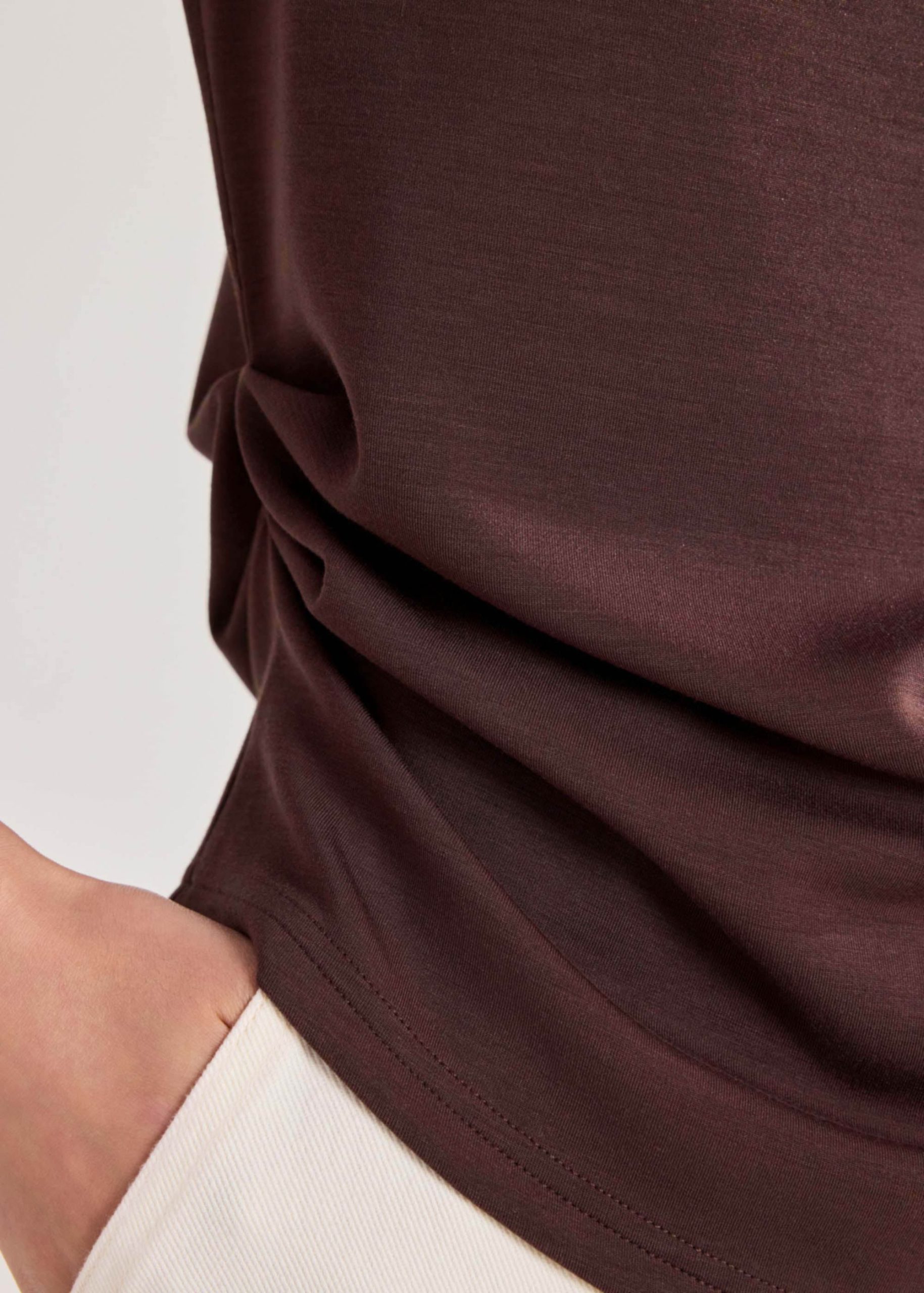 Neoprene Mock Neck Top - Image 19