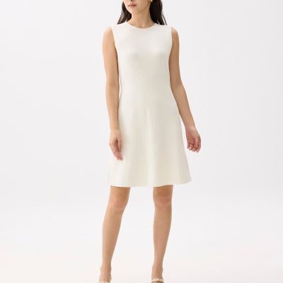 Kamil Contour Knit Fit & Flare Mini Dress