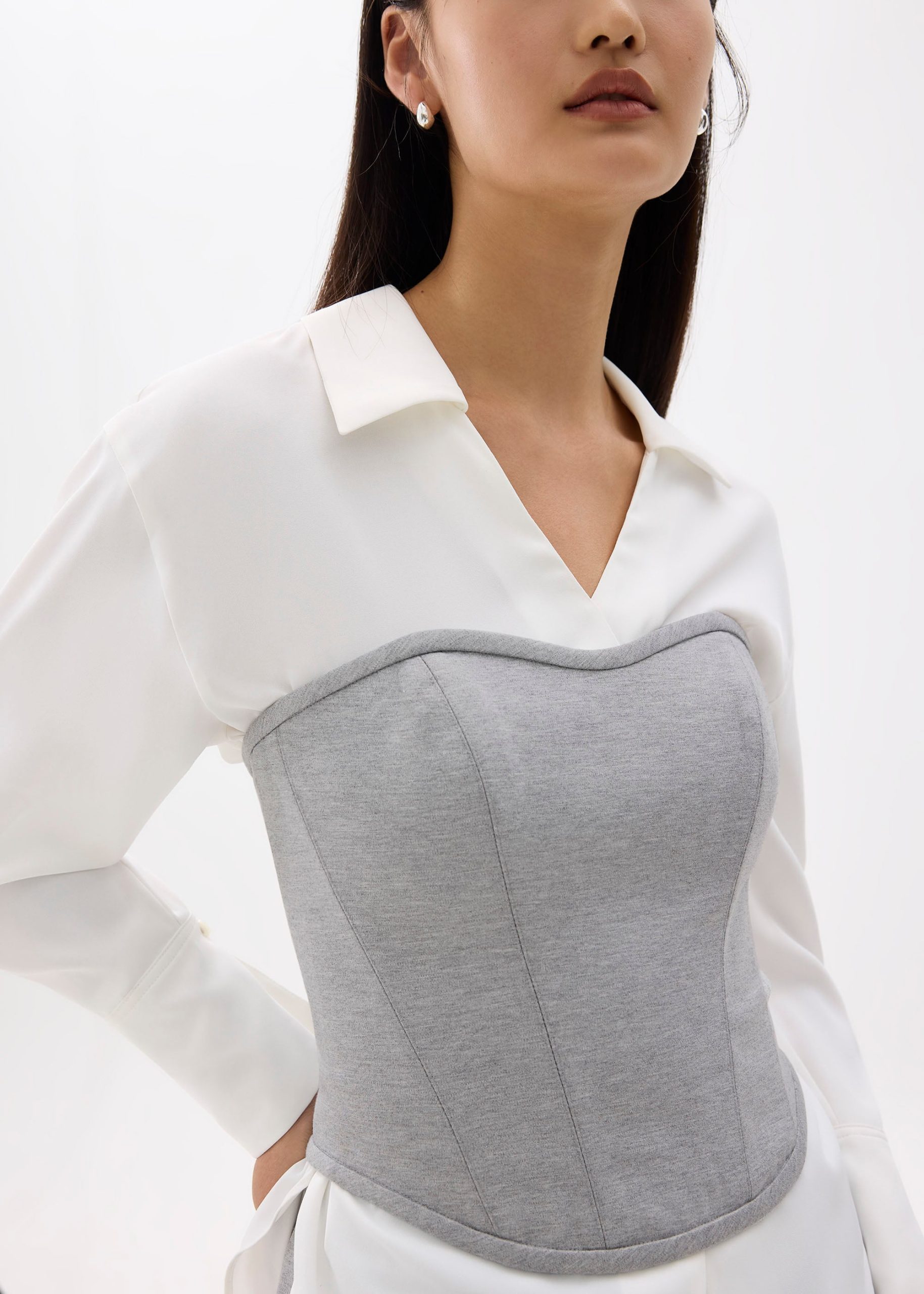 Lia Crop Bustier Top - Image 9