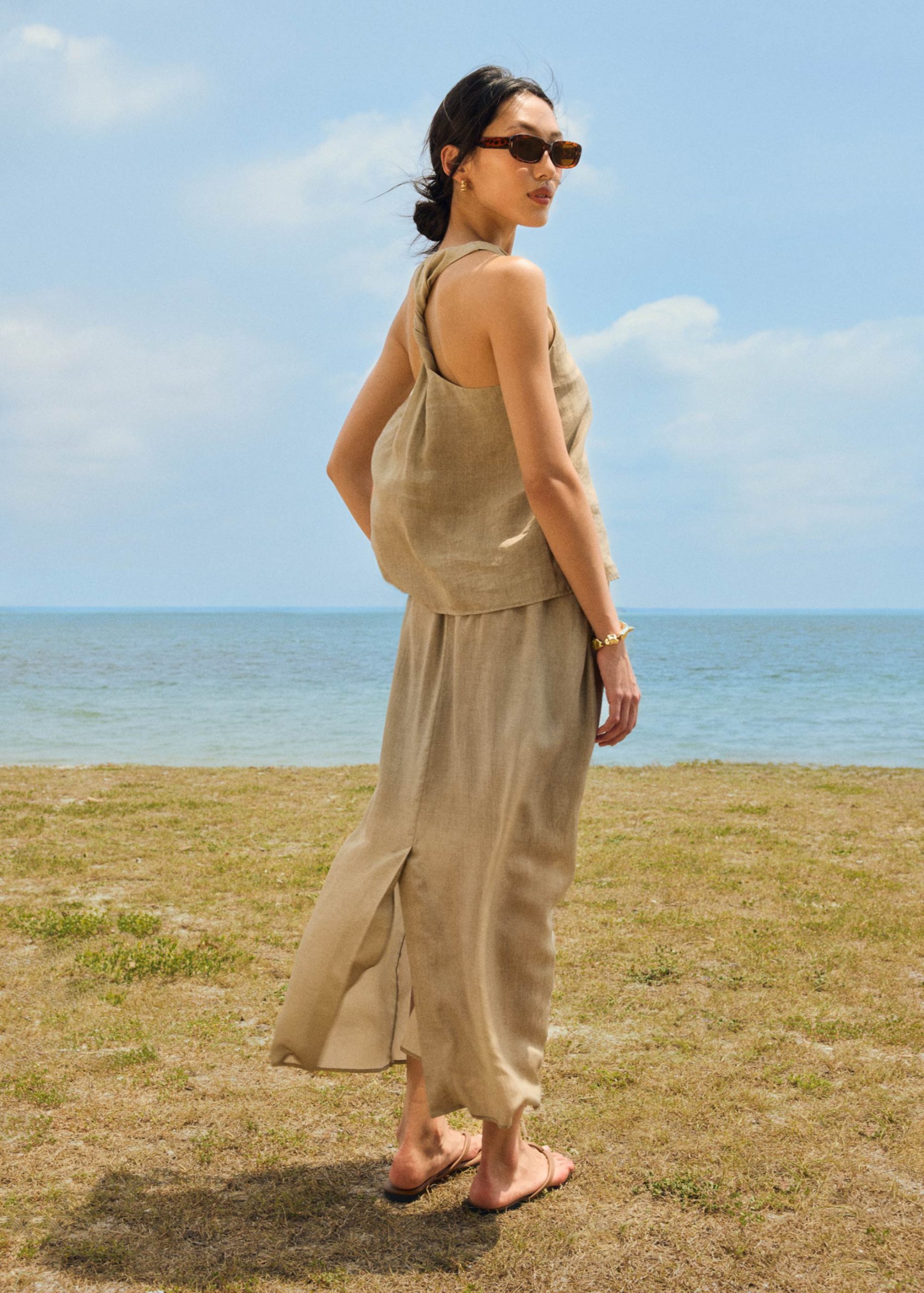 Coastal Beads Drawstring Skirt - Image 9
