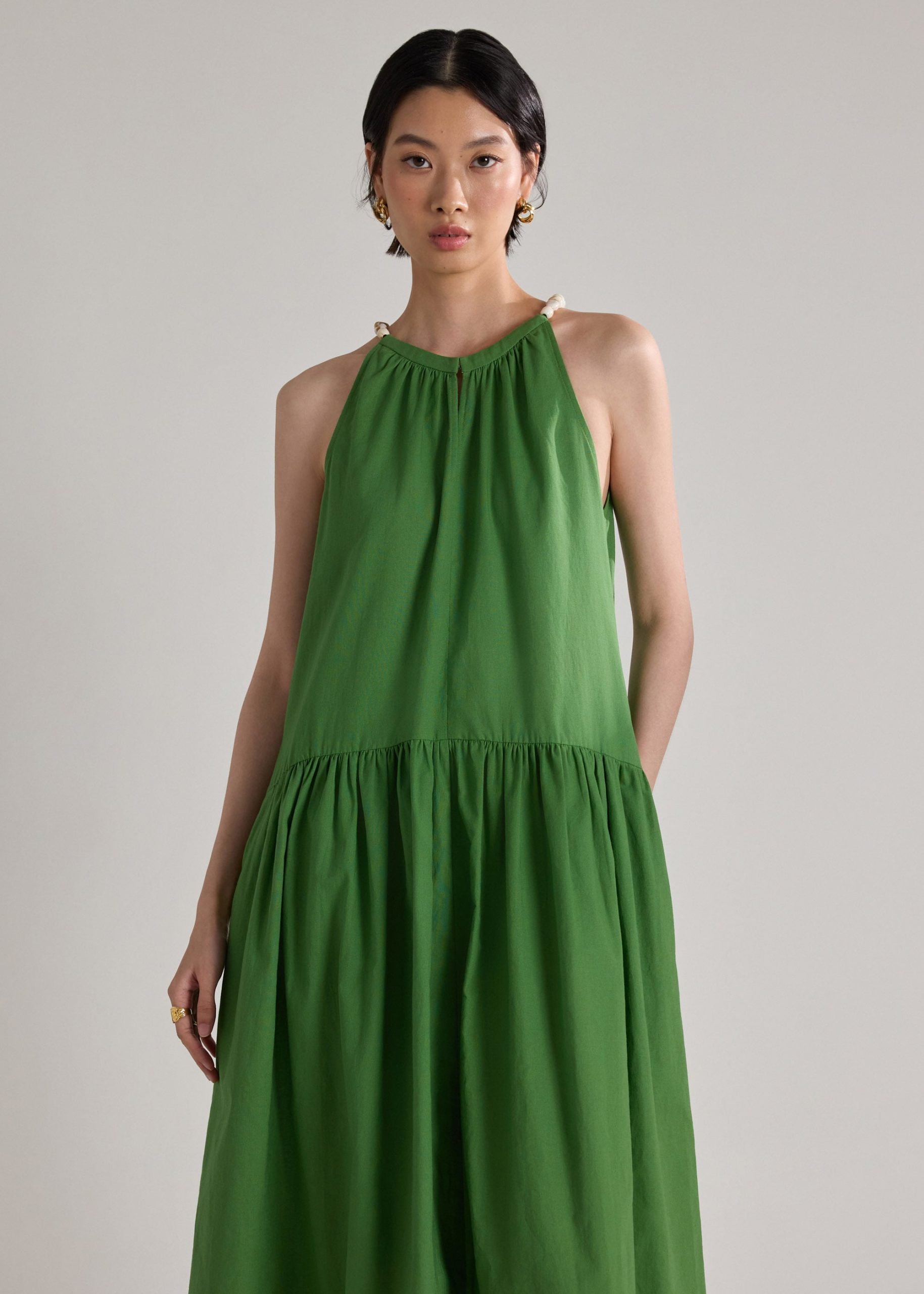 Coastal Beads Trapeze Dress - Image 2