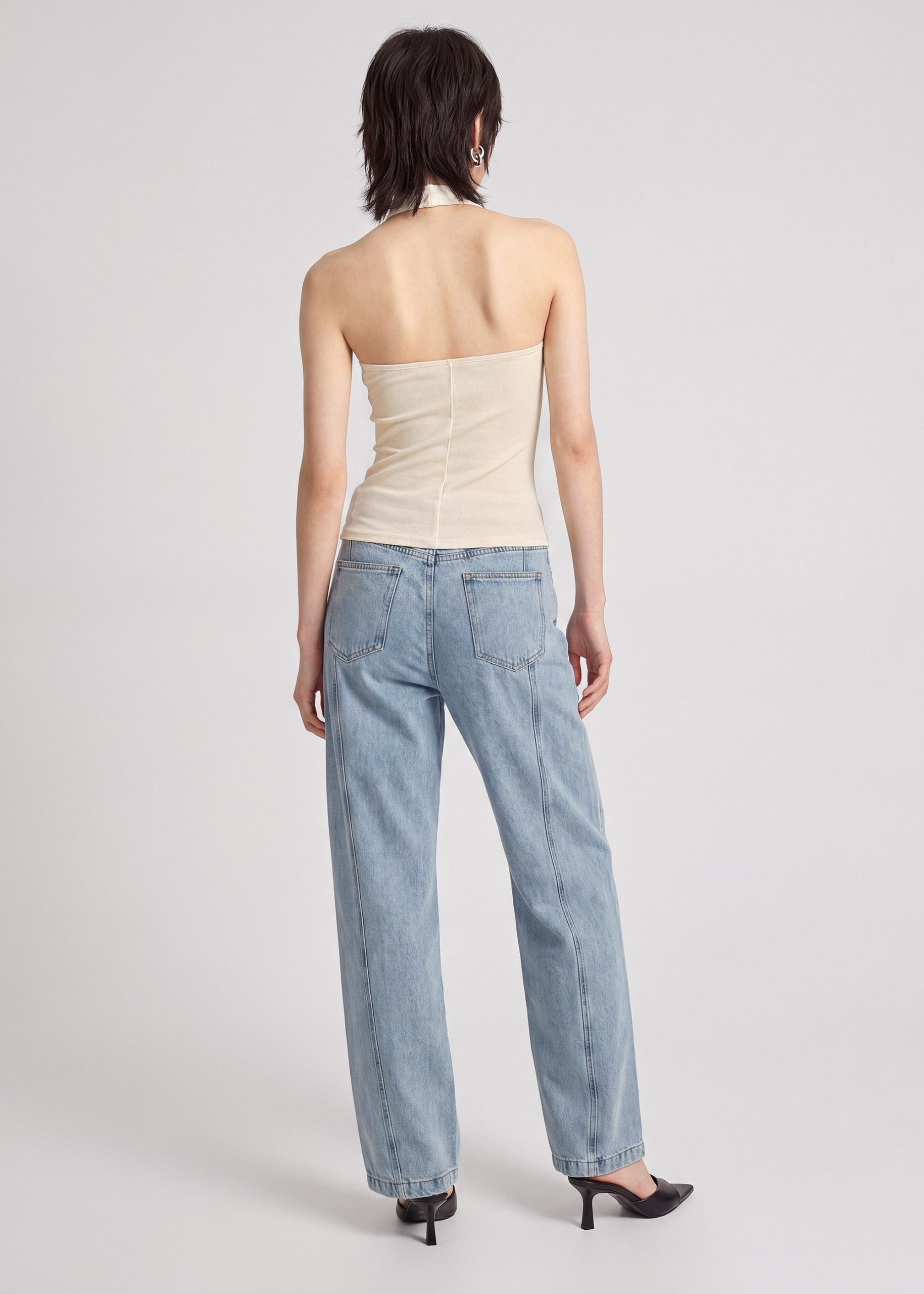 Halter Fitted Top - Image 24