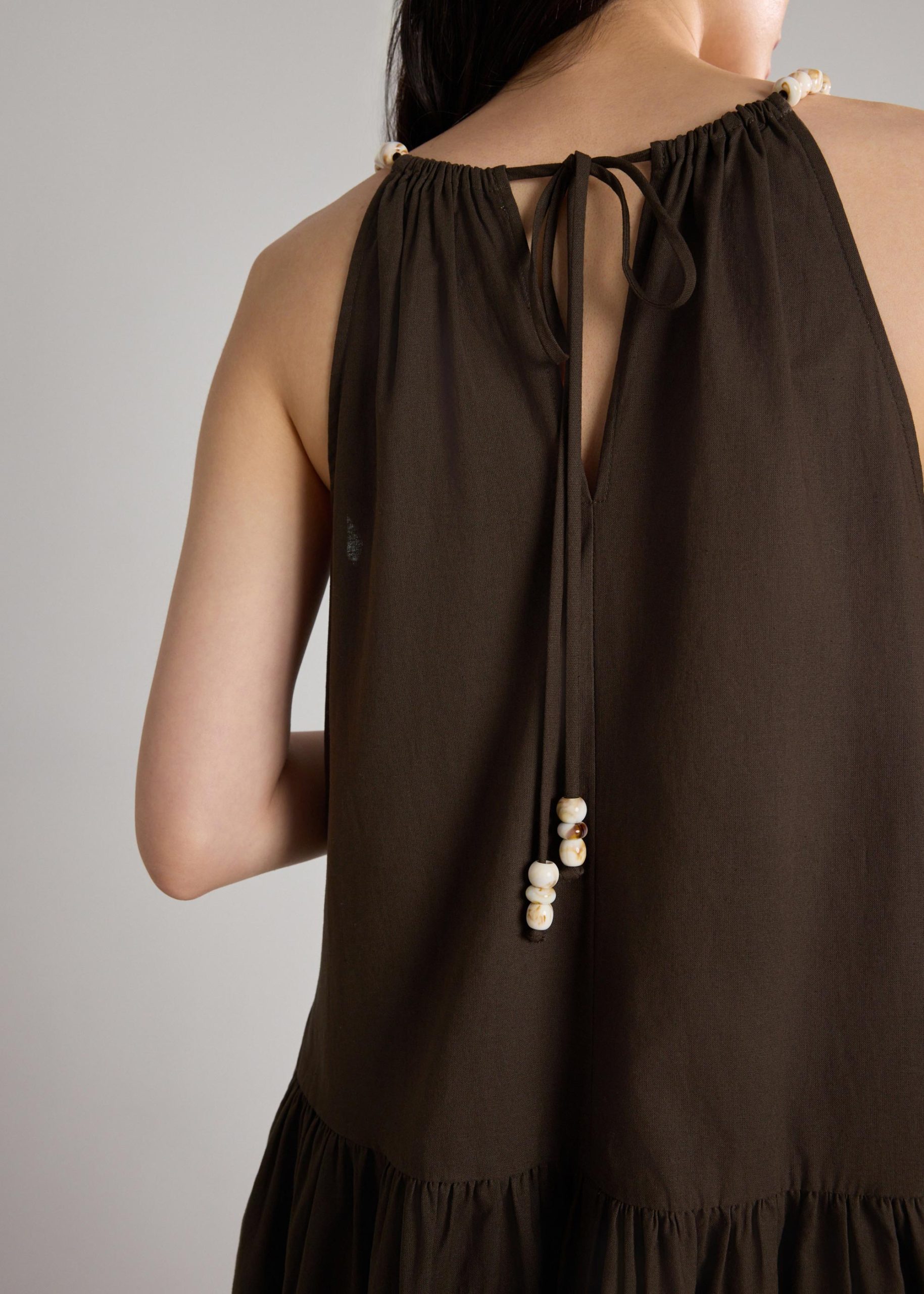 Coastal Beads Trapeze Dress - Image 15