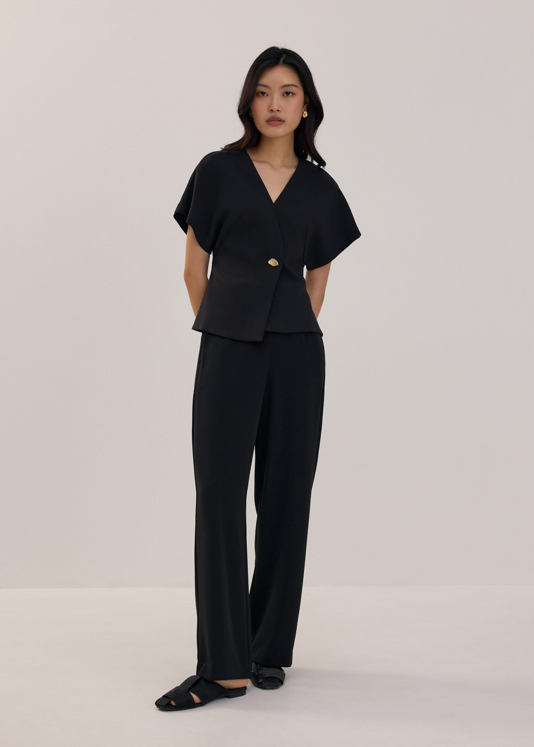 V-neck Batwing Top - Image 6