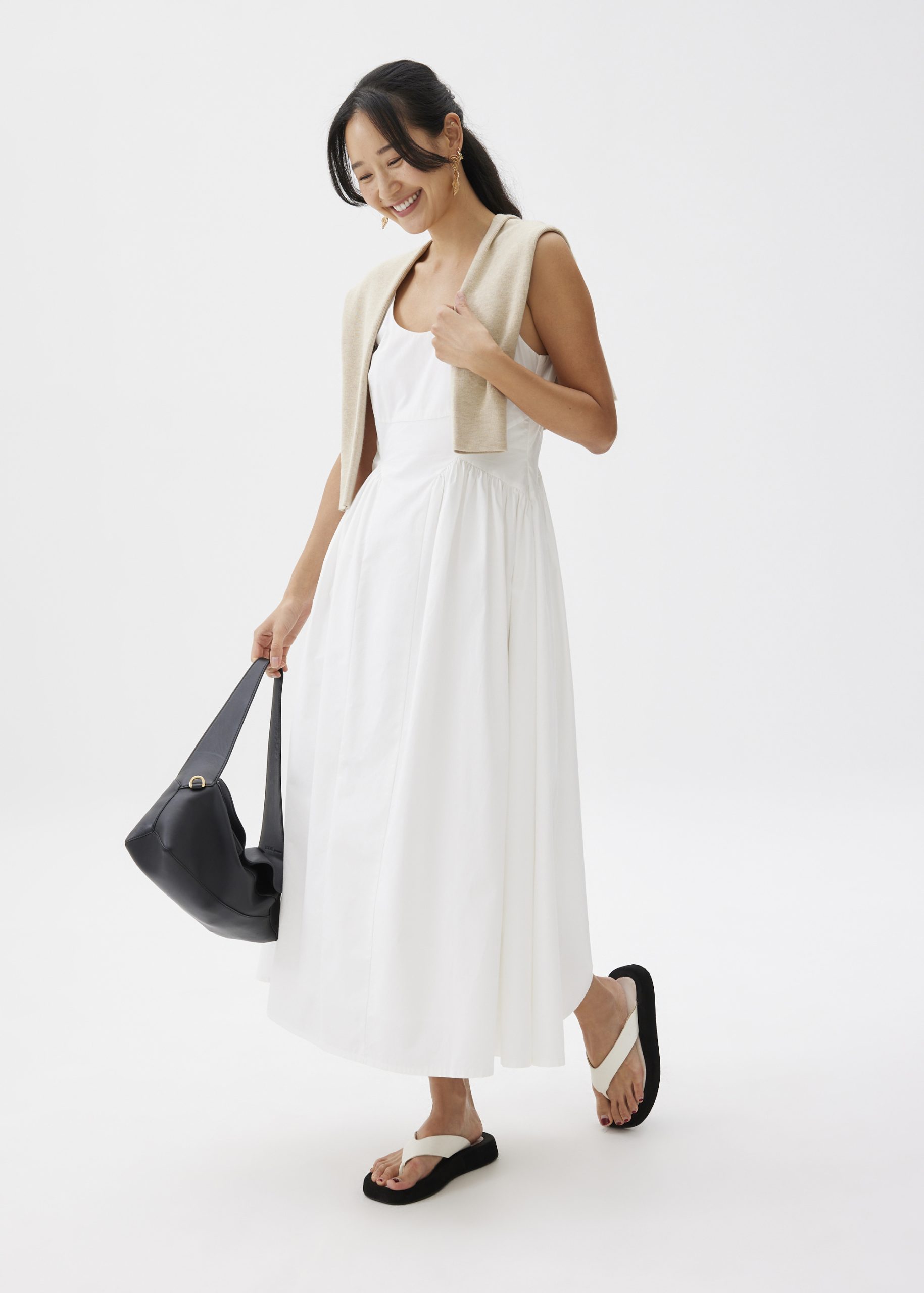Cotton Fit & Flare Dress - Image 21
