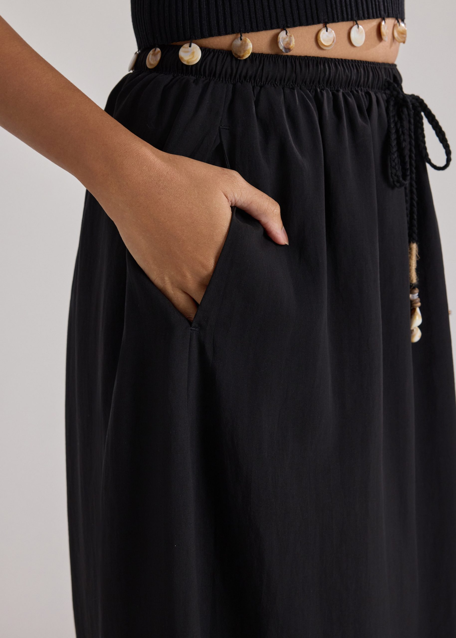 Coastal Beads Drawstring Skirt - Image 6