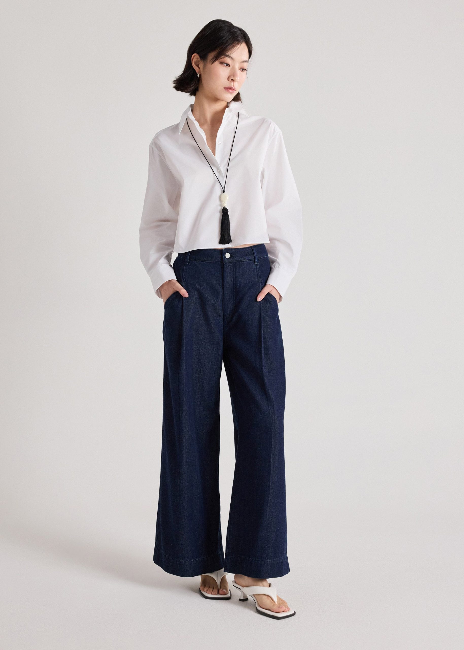 Riley RuchedReady® Crop Shirt - Image 15