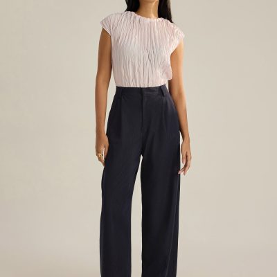 Mischa Chambray Barrel Pants
