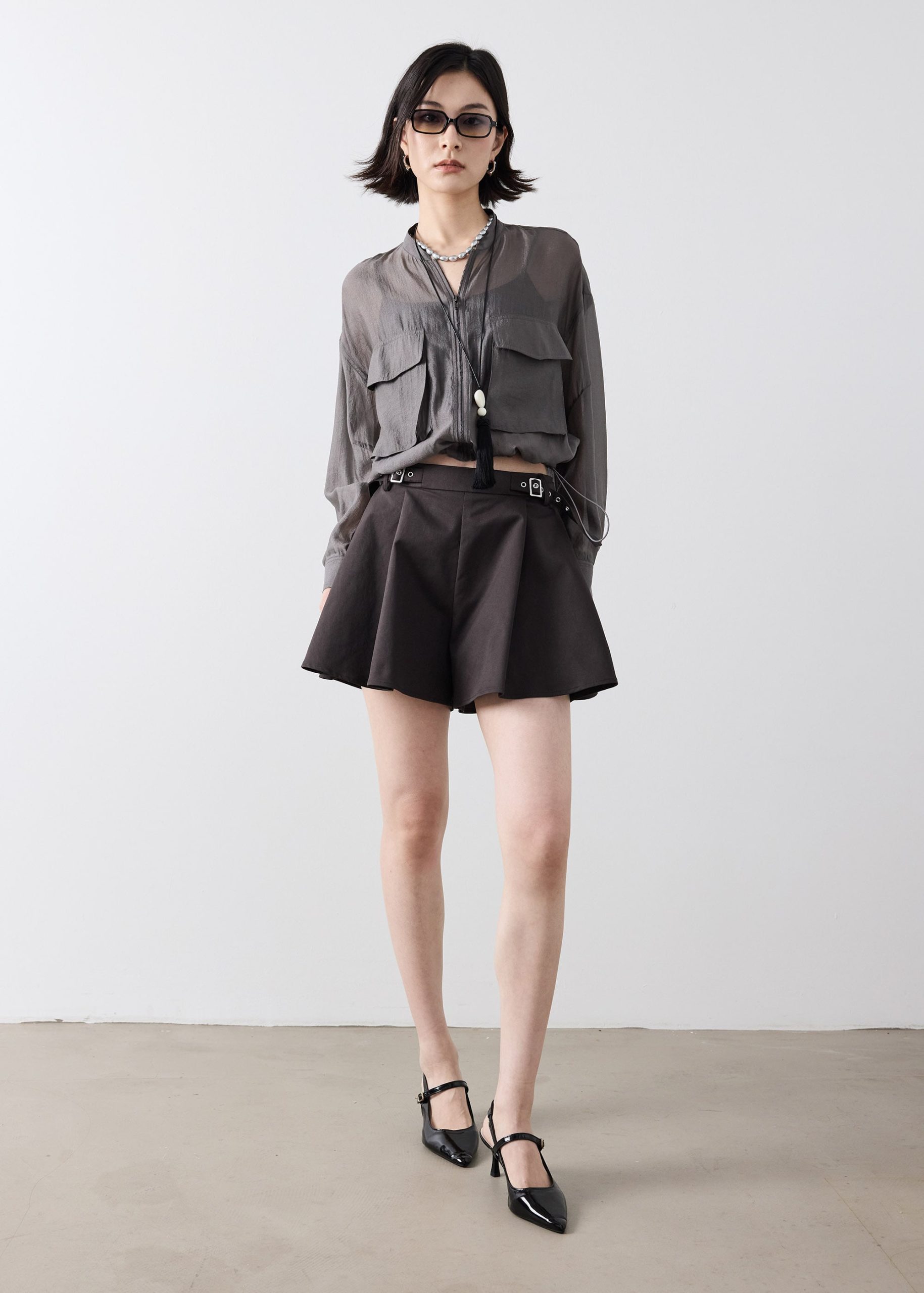 Georgette Cargo Jacket - Image 2