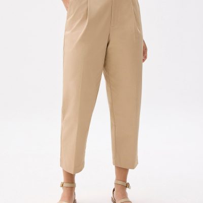 Jin Elastic Cotton Chino Pants