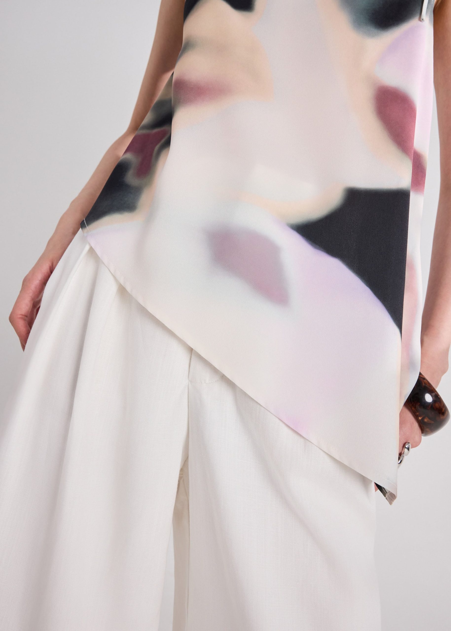 Printed Toga Top - Image 4