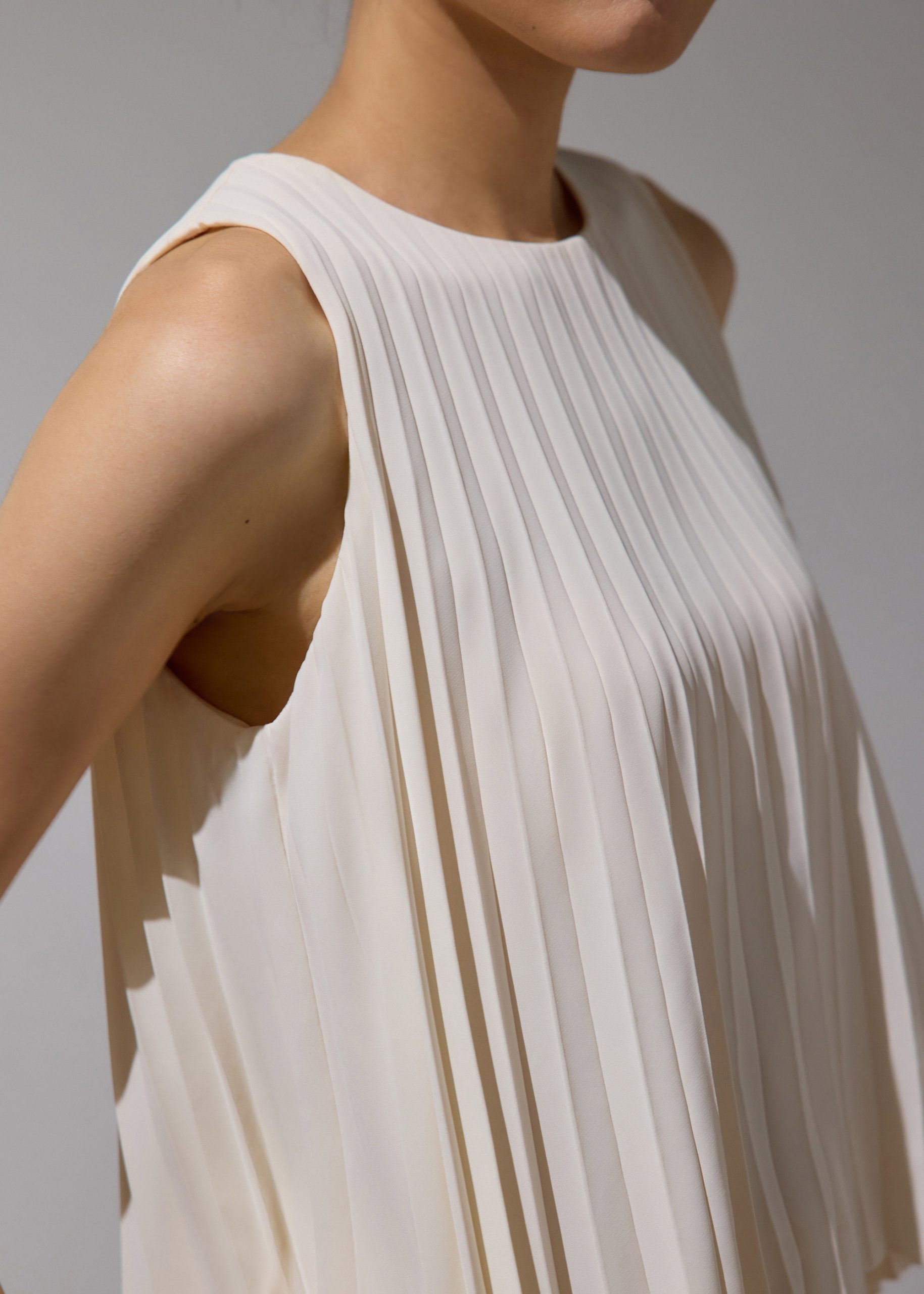 Wei Sunray Pleated Trapeze Shell Top - Image 13