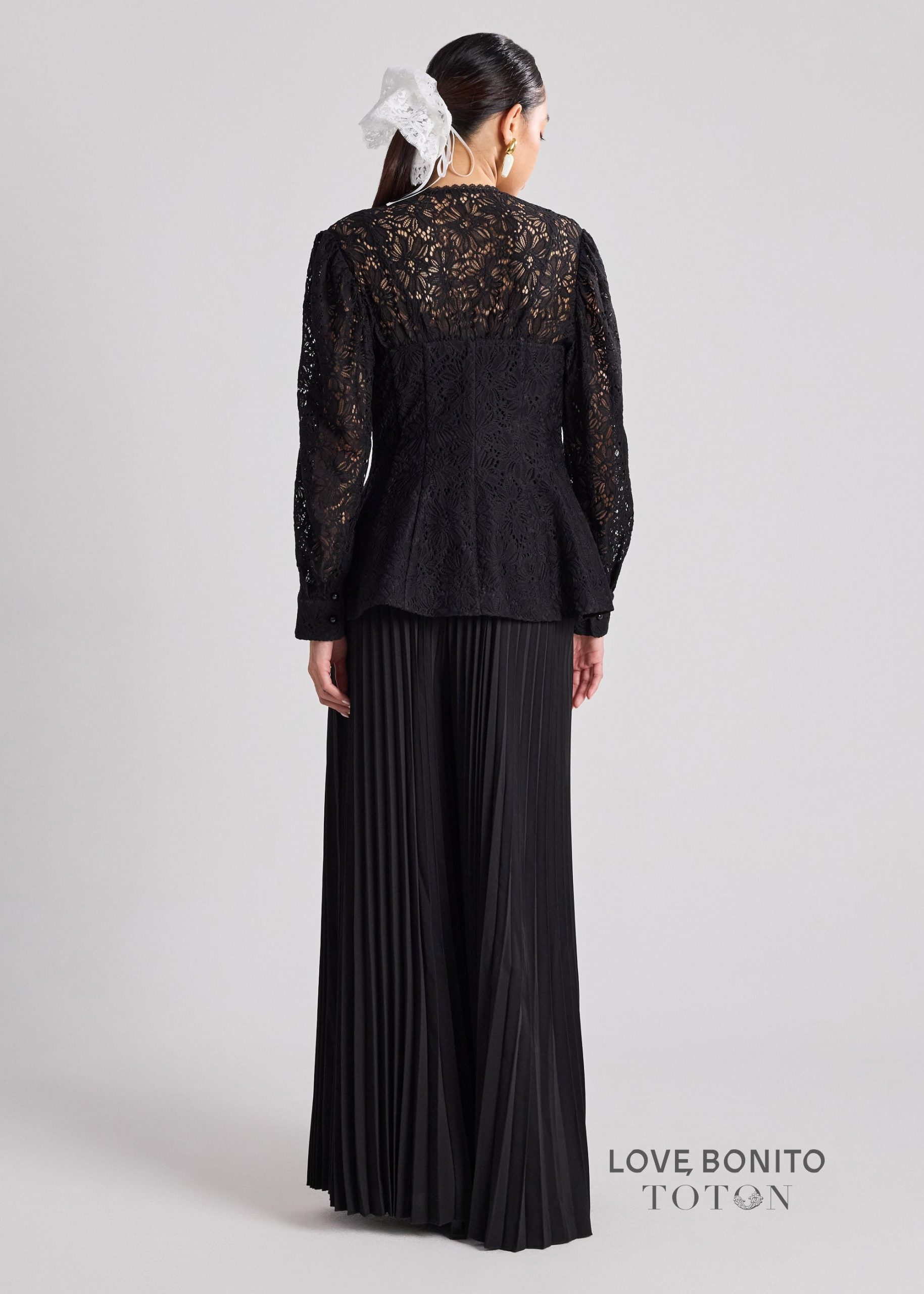 Love, Bonito x TOTON RuchedReady® Lace Kebaya Top - Image 3