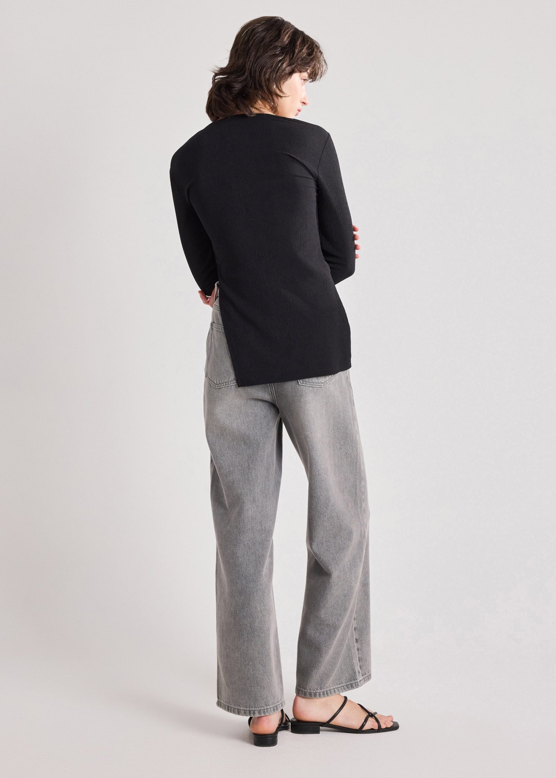 Side Slit Fitted Top - Image 3