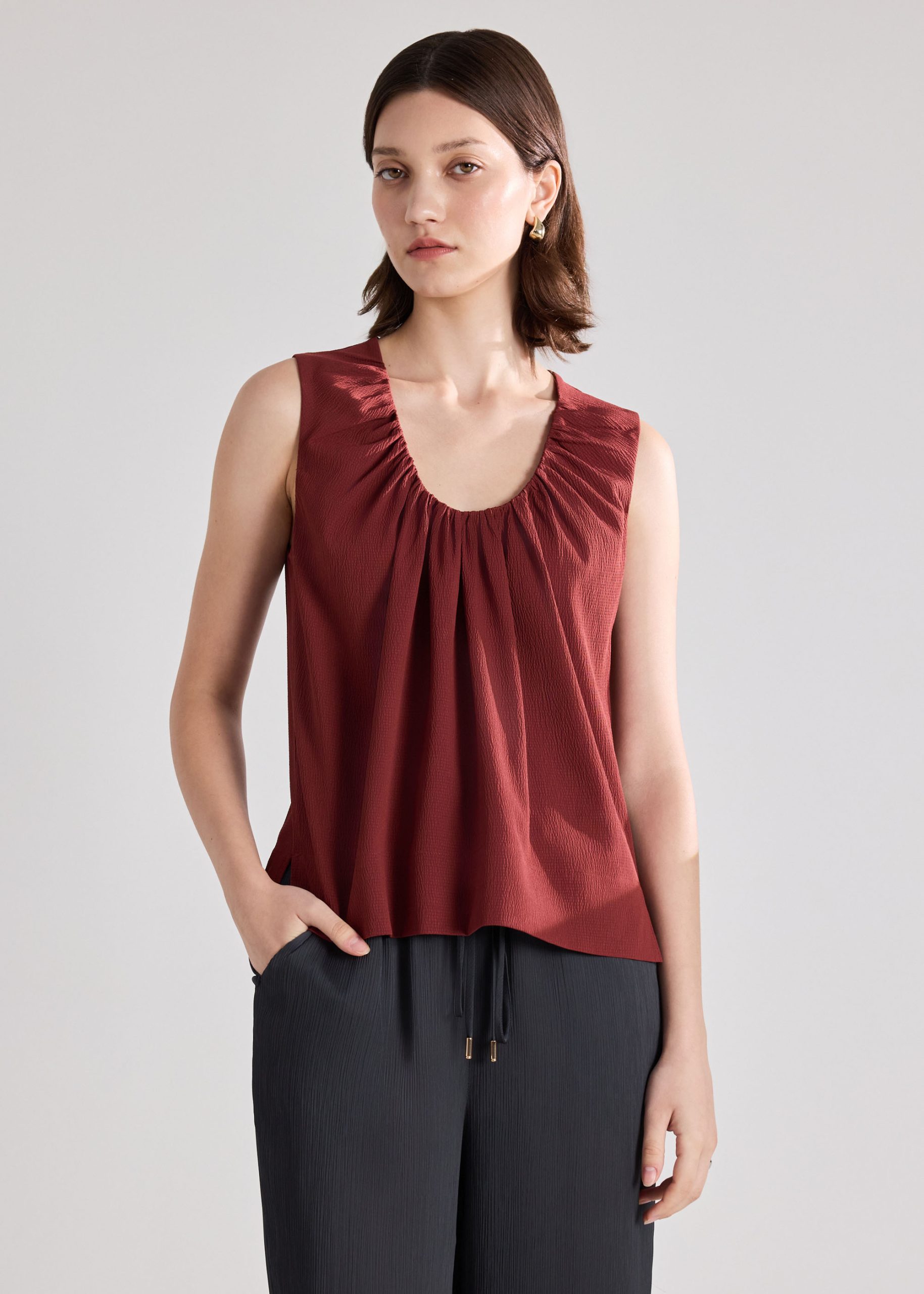 Tala Seersucker Shell Top - Image 14