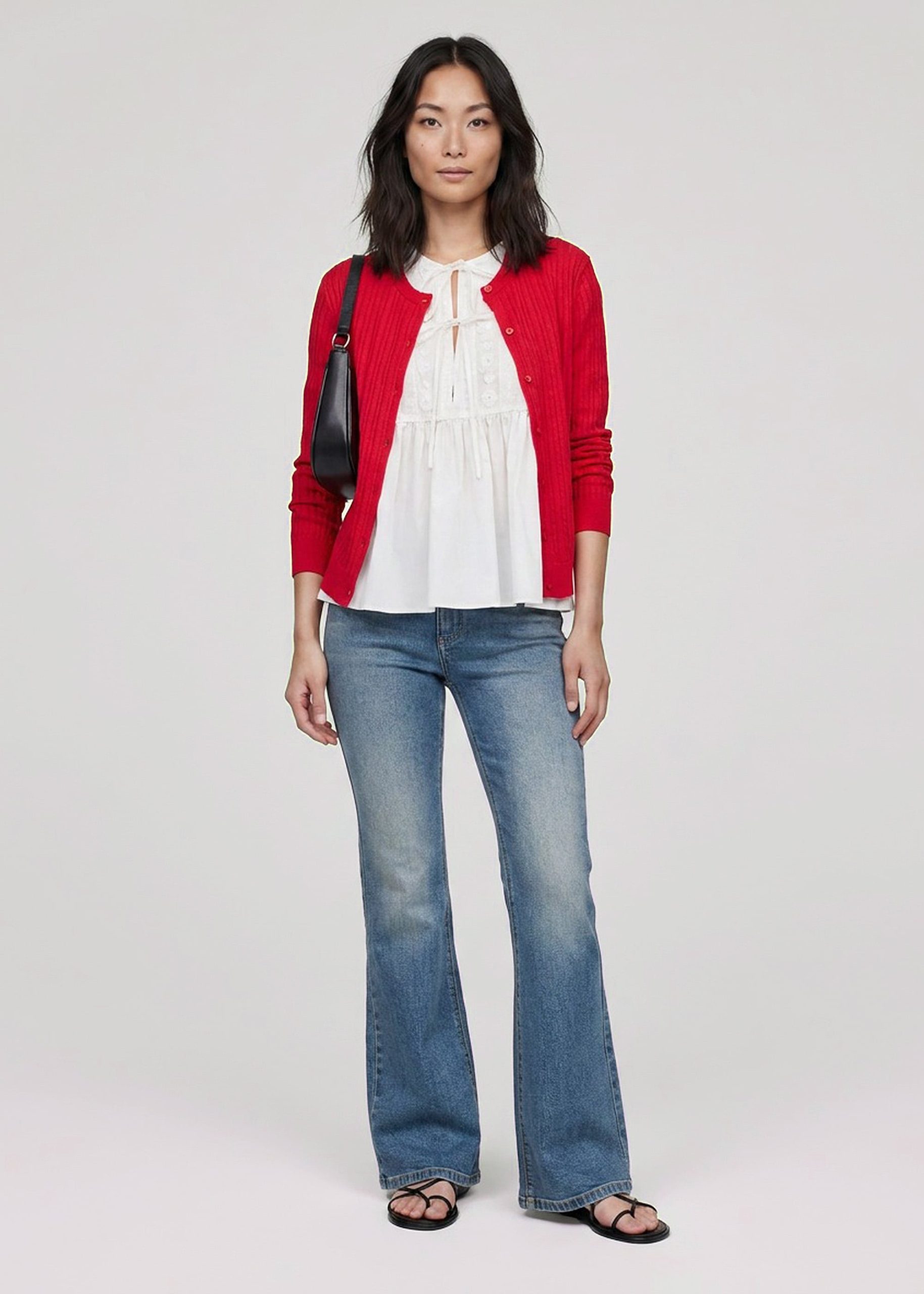 Addison Leggy??Kick Flare Jeans - Image 9