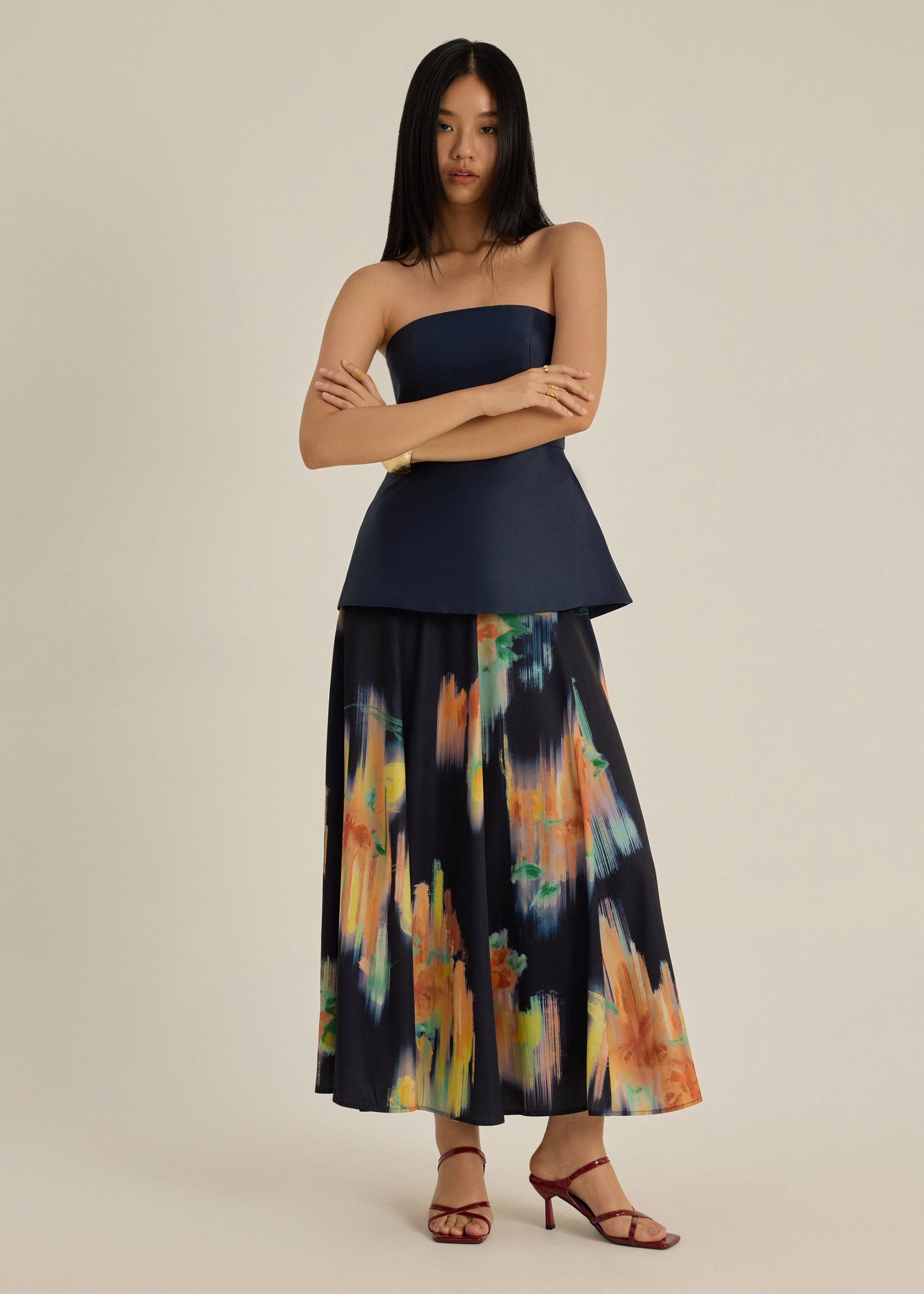 Flare Skirt in Summer Haze - Image 7