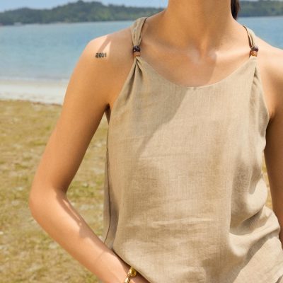 Coastal Beads Halter Top