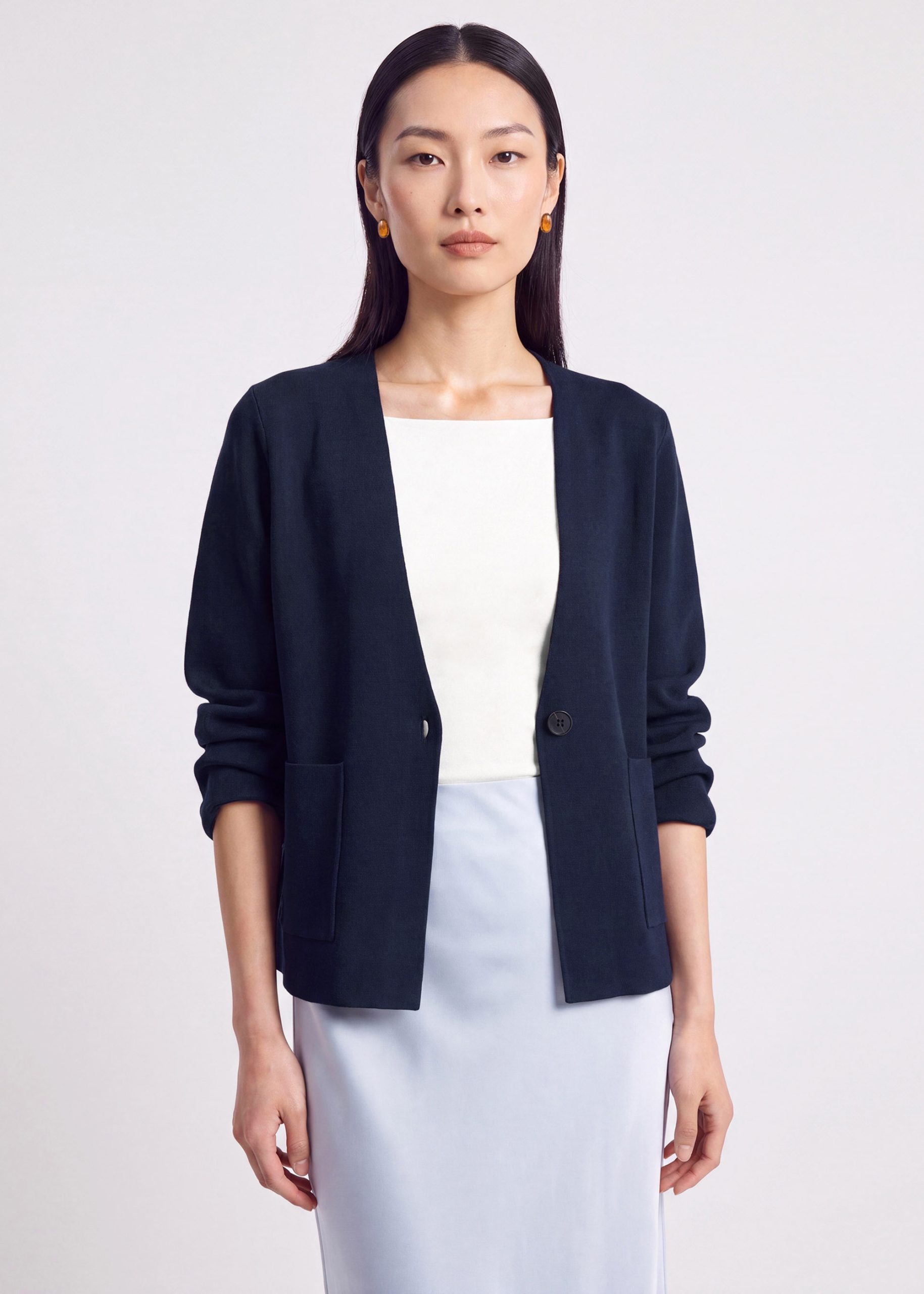 Knit Long Cardigan - Image 6