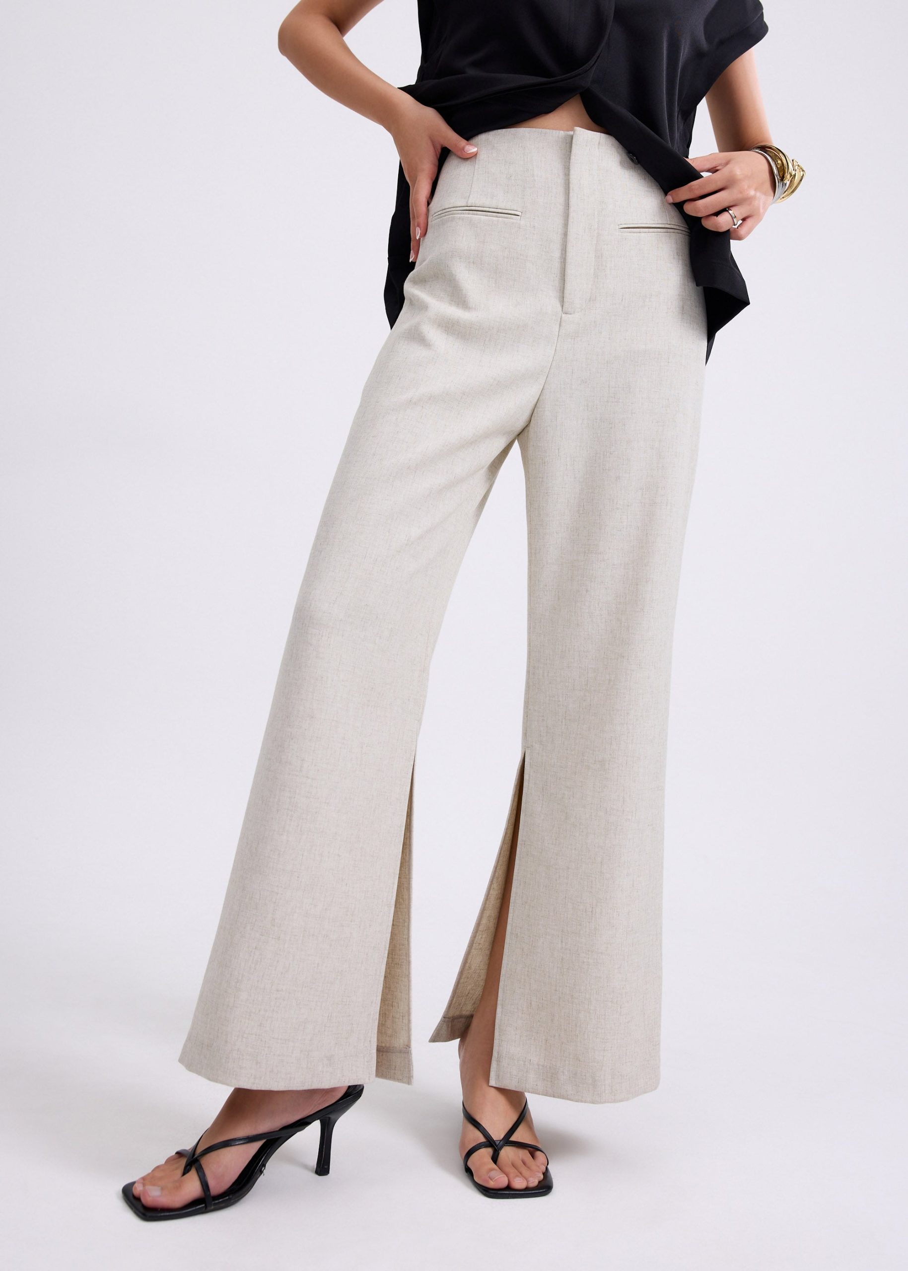Leggy??Amarantha High Waist Straight Leg Pants - Image 8