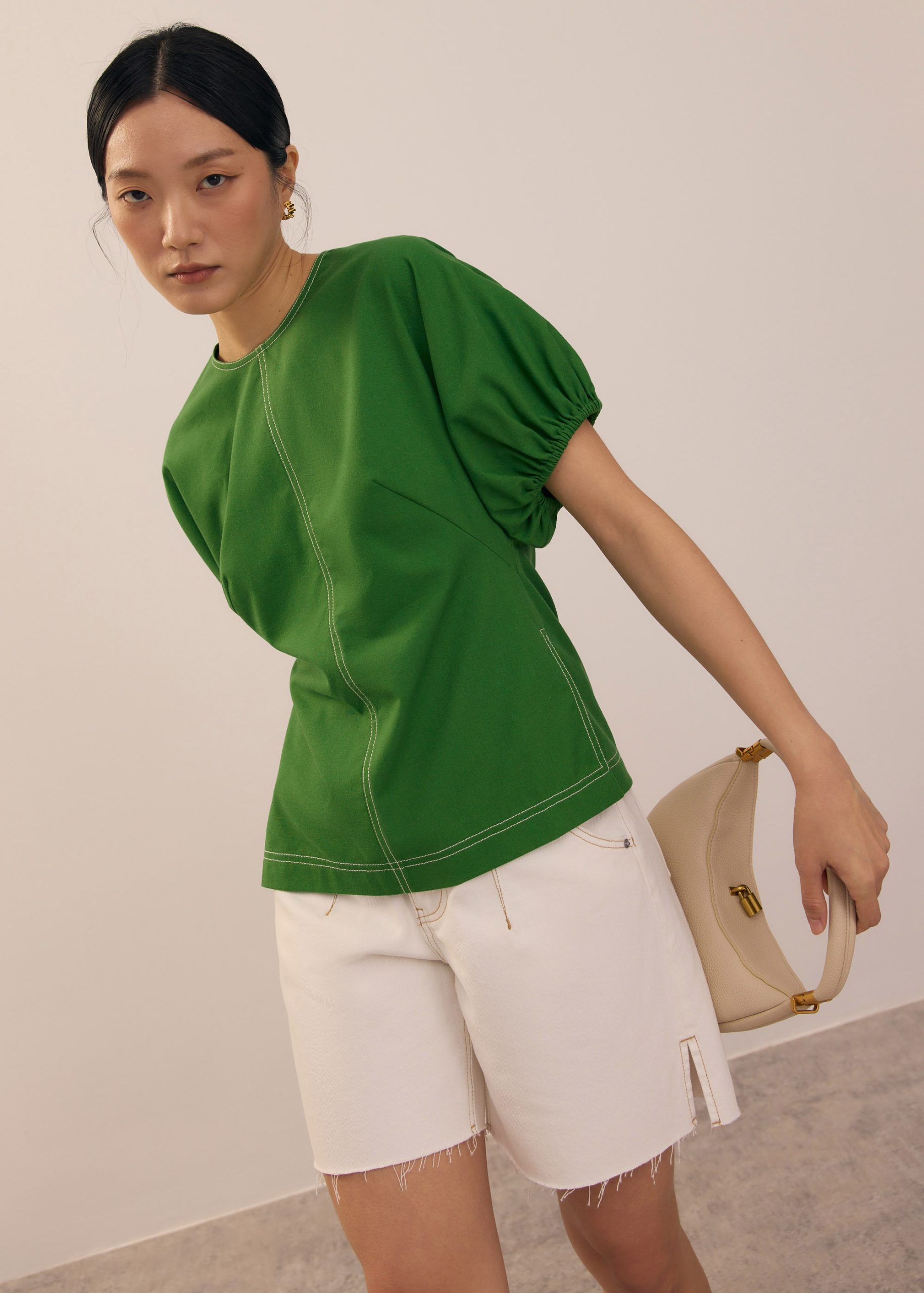 Round Neck Batwing Tunic Top - Image 9