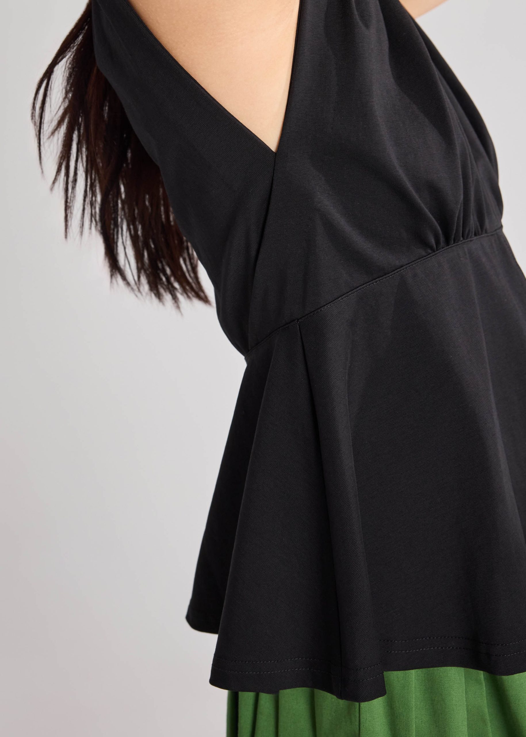 Jersey Peplum Tee - Image 9