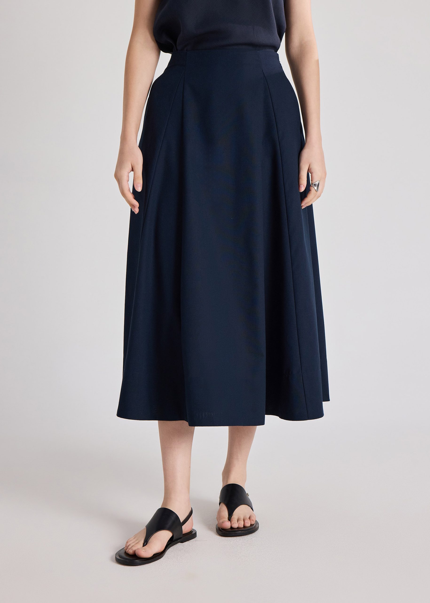 Sandra Flare Midaxi Skirt - Image 10
