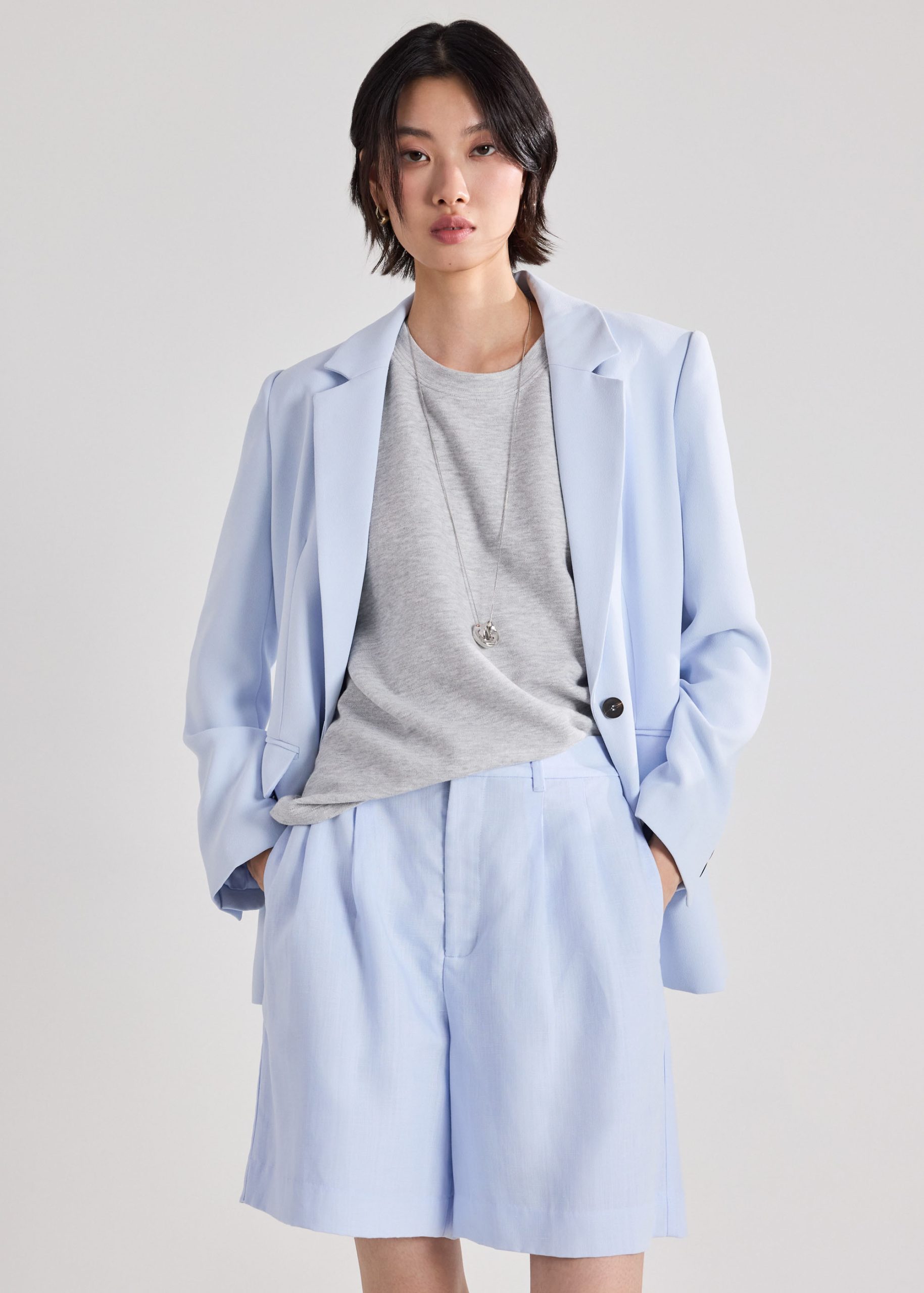 Rachel RuchedReady® Crepe Blazer - Image 12