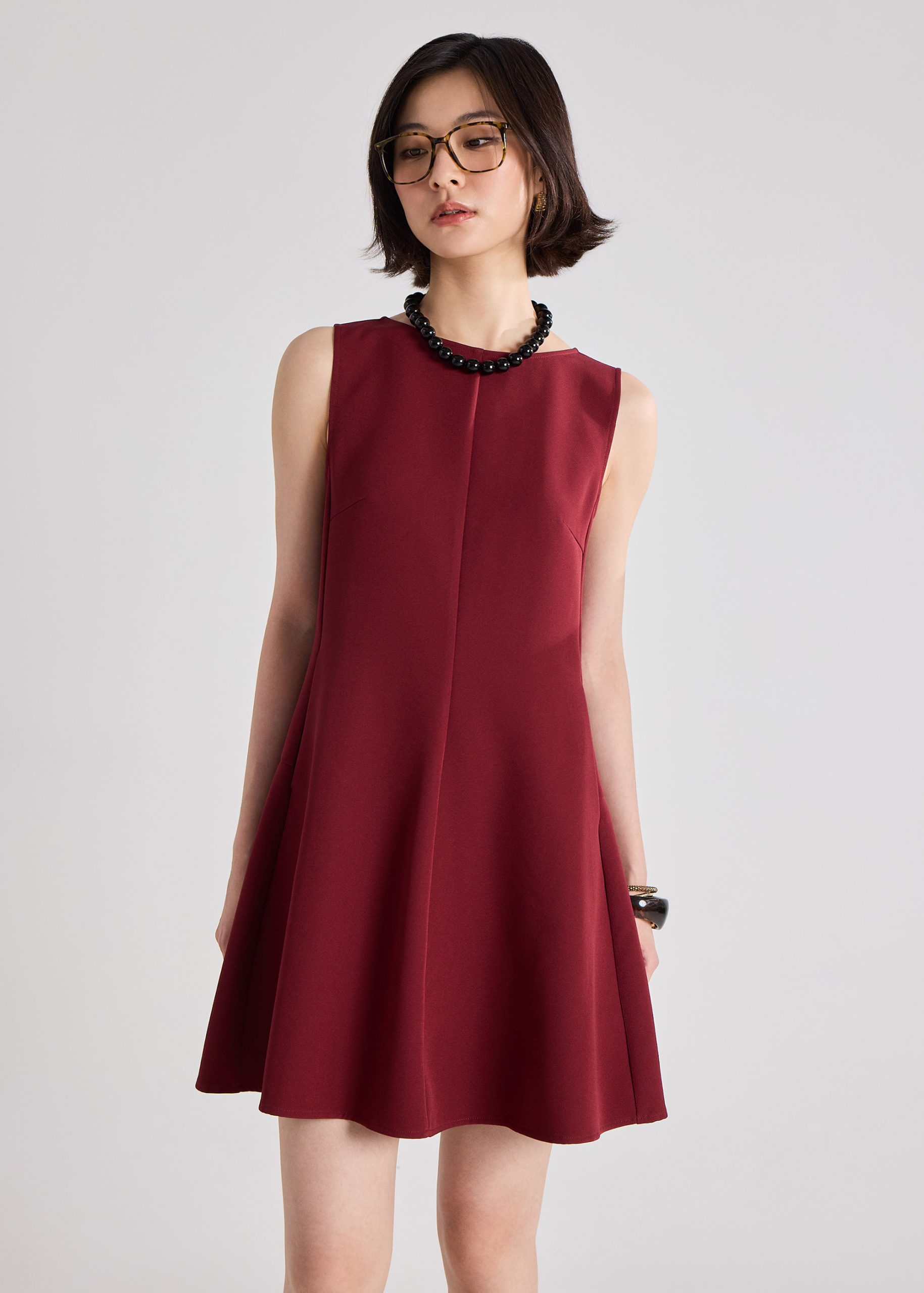 Ava Trapeze Mini Dress - Image 8