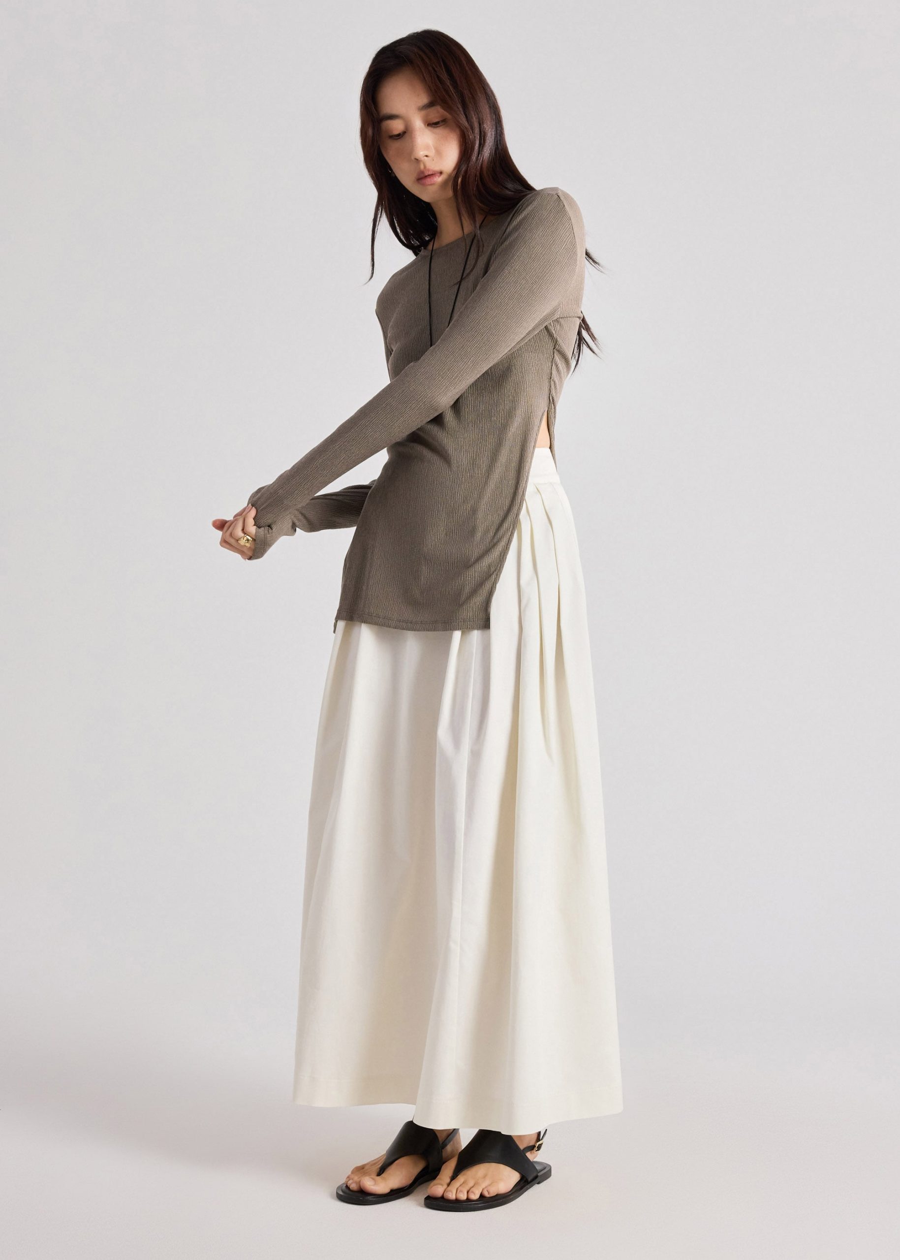 Side Slit Fitted Top - Image 7