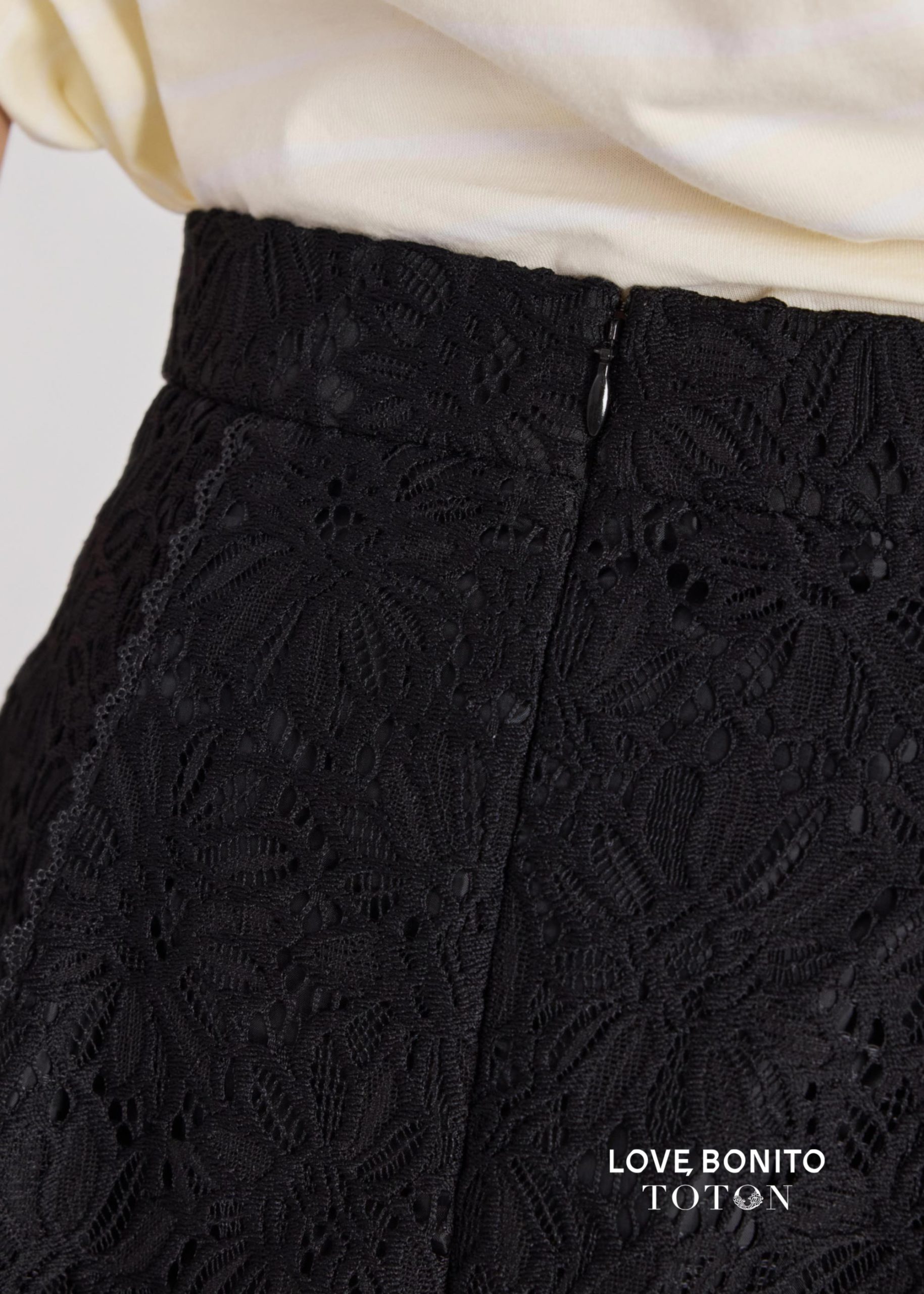 Love, Bonito x TOTON Lace Cocoon Skirt - Image 9