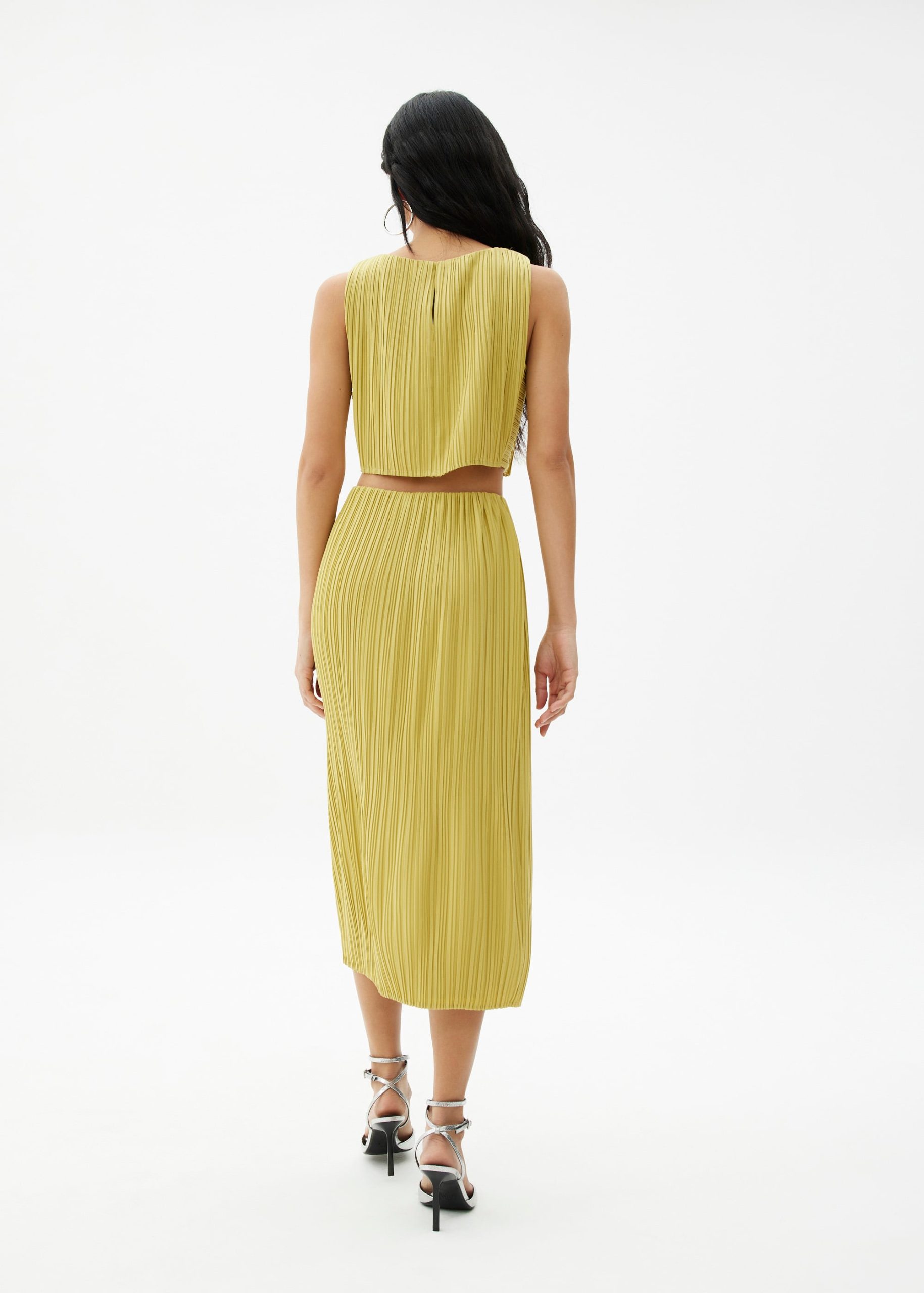 Gym Pleated Column Midi Skirt - Image 23