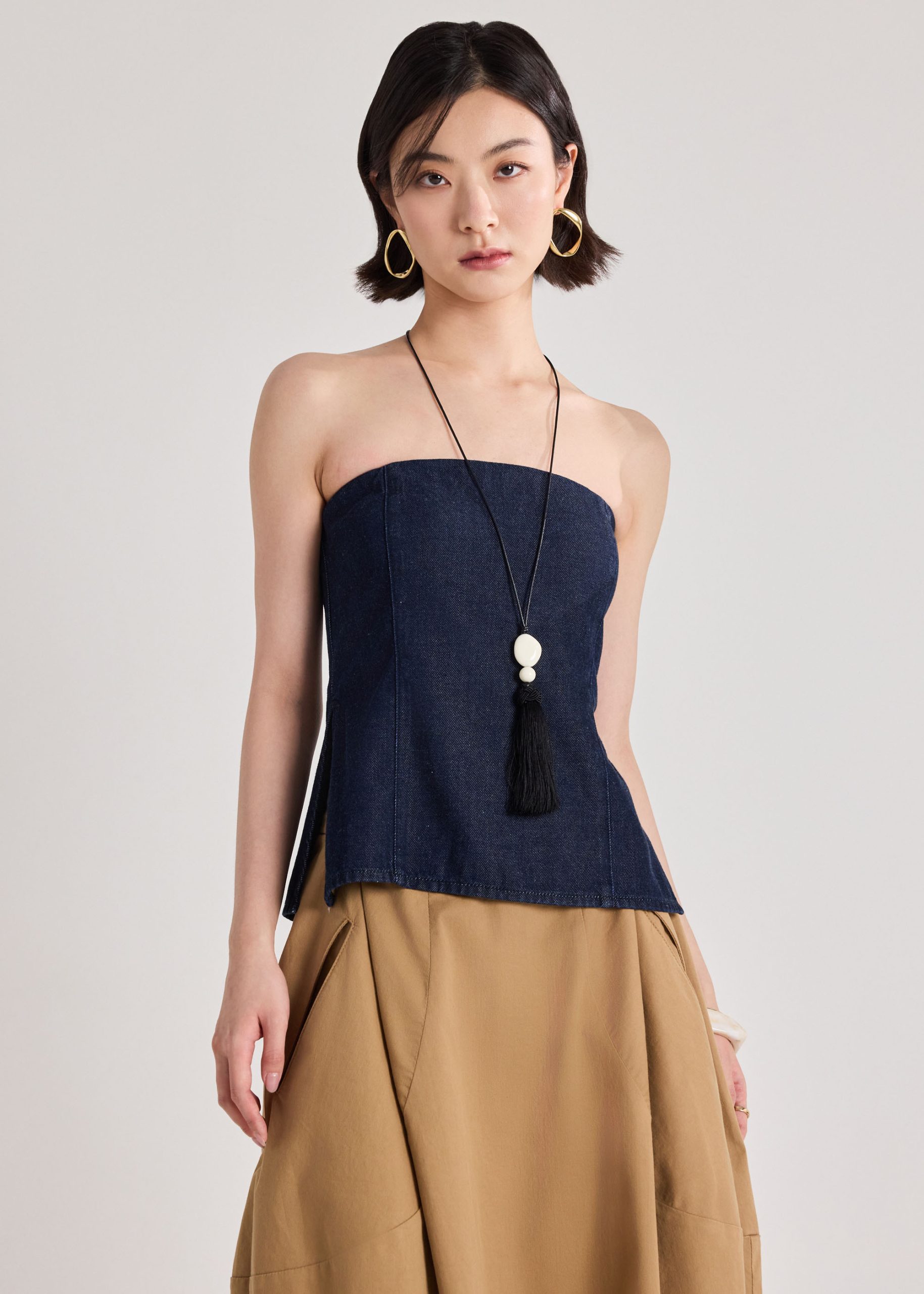 BraFree by LB Denim Tube Top - Image 4