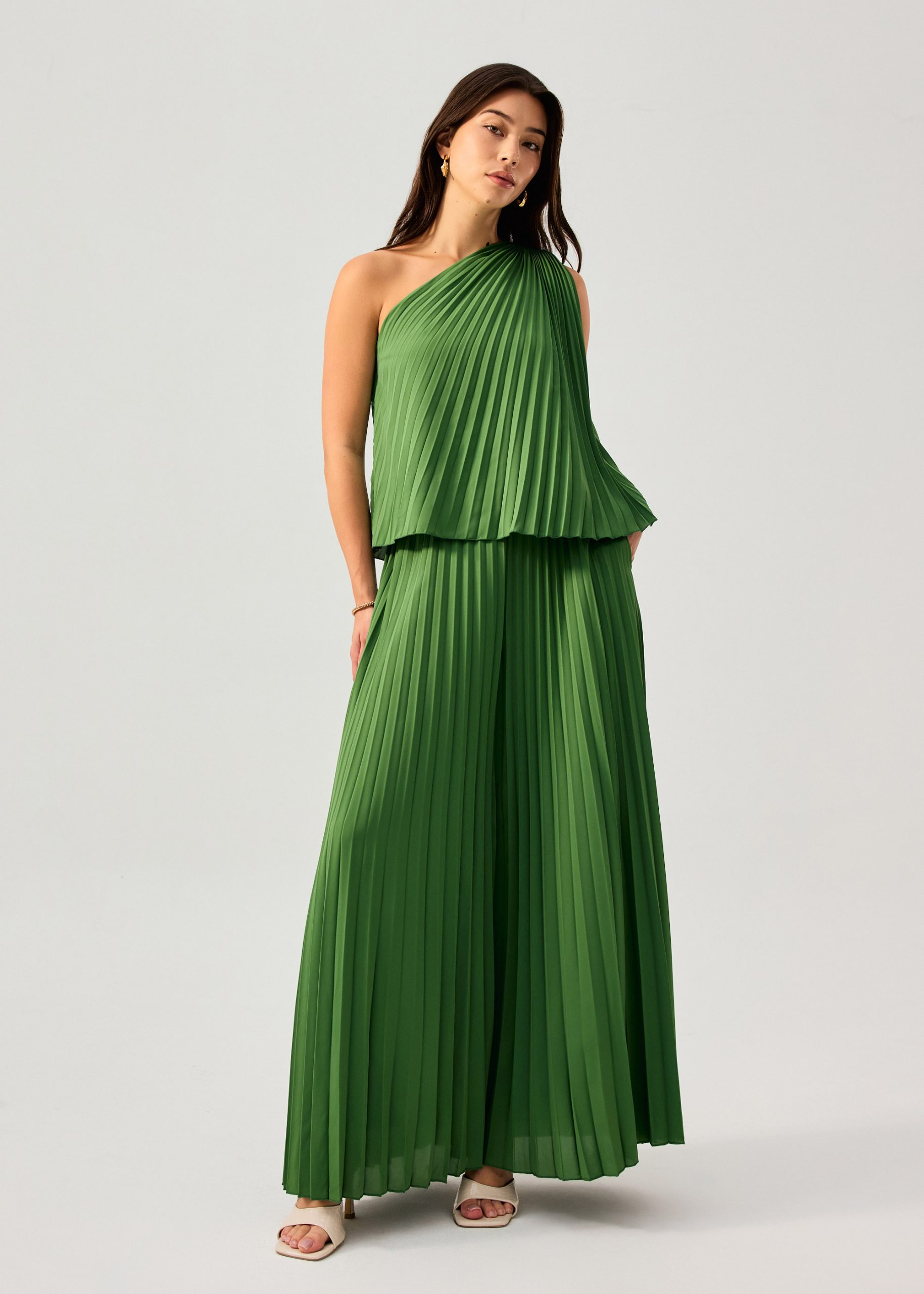 Wei Sunray Pleated Toga Top - Image 35