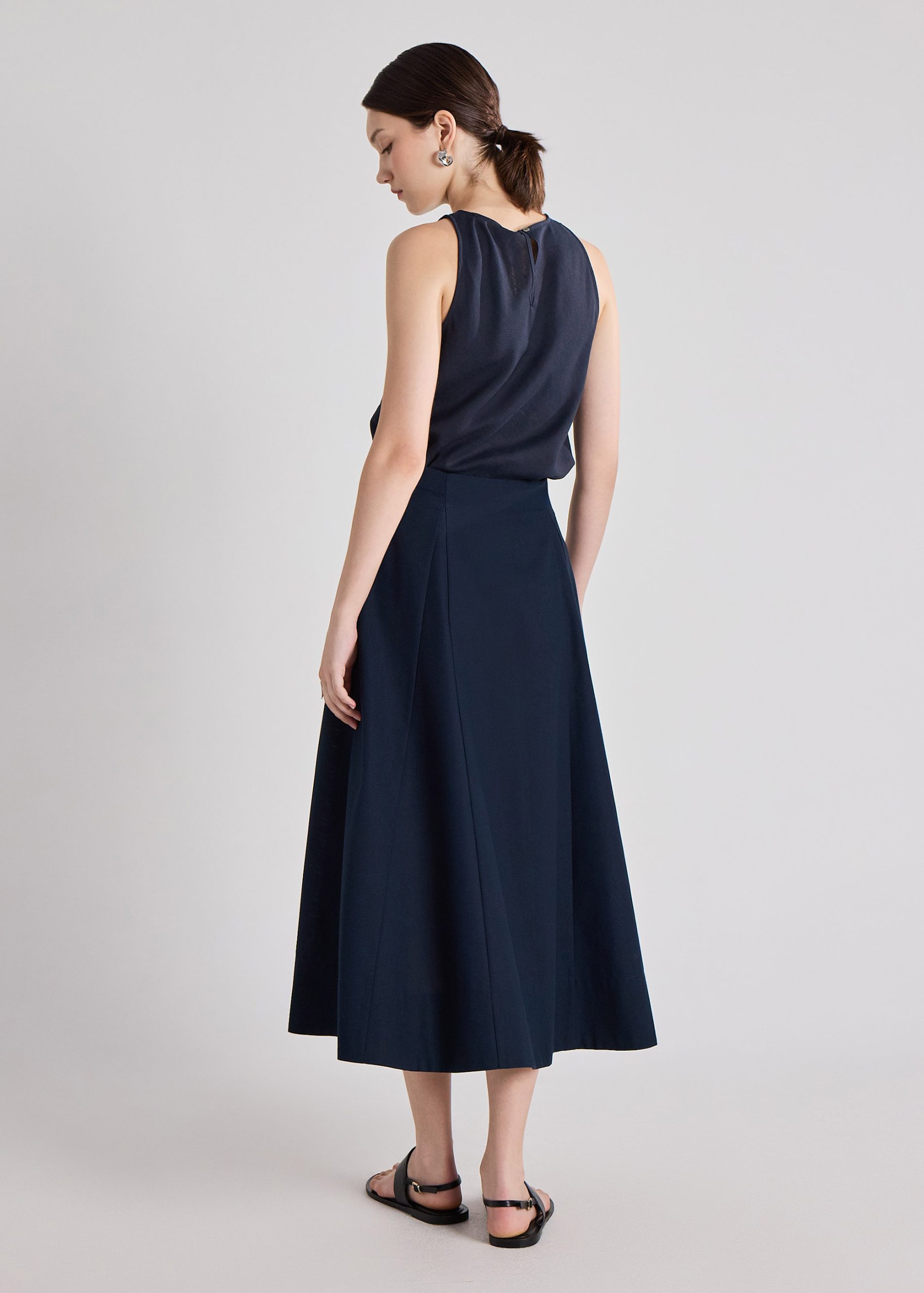 Sandra Flare Midaxi Skirt - Image 11