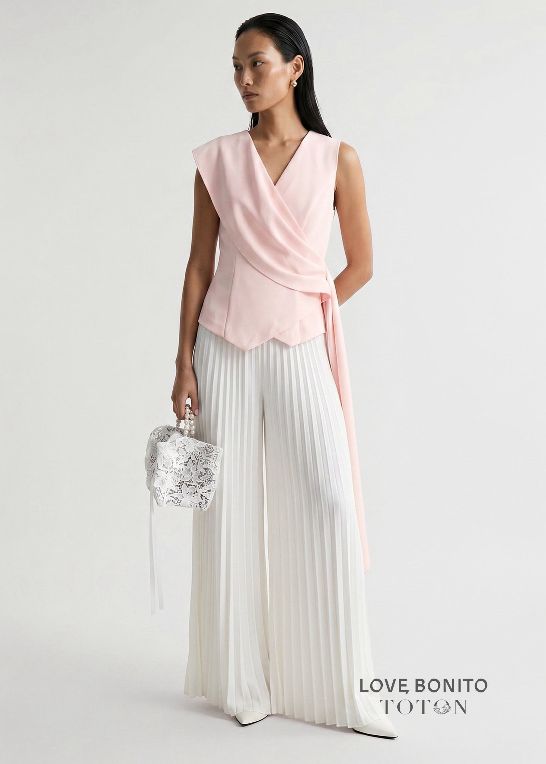 Love, Bonito x TOTON Side Sash Top