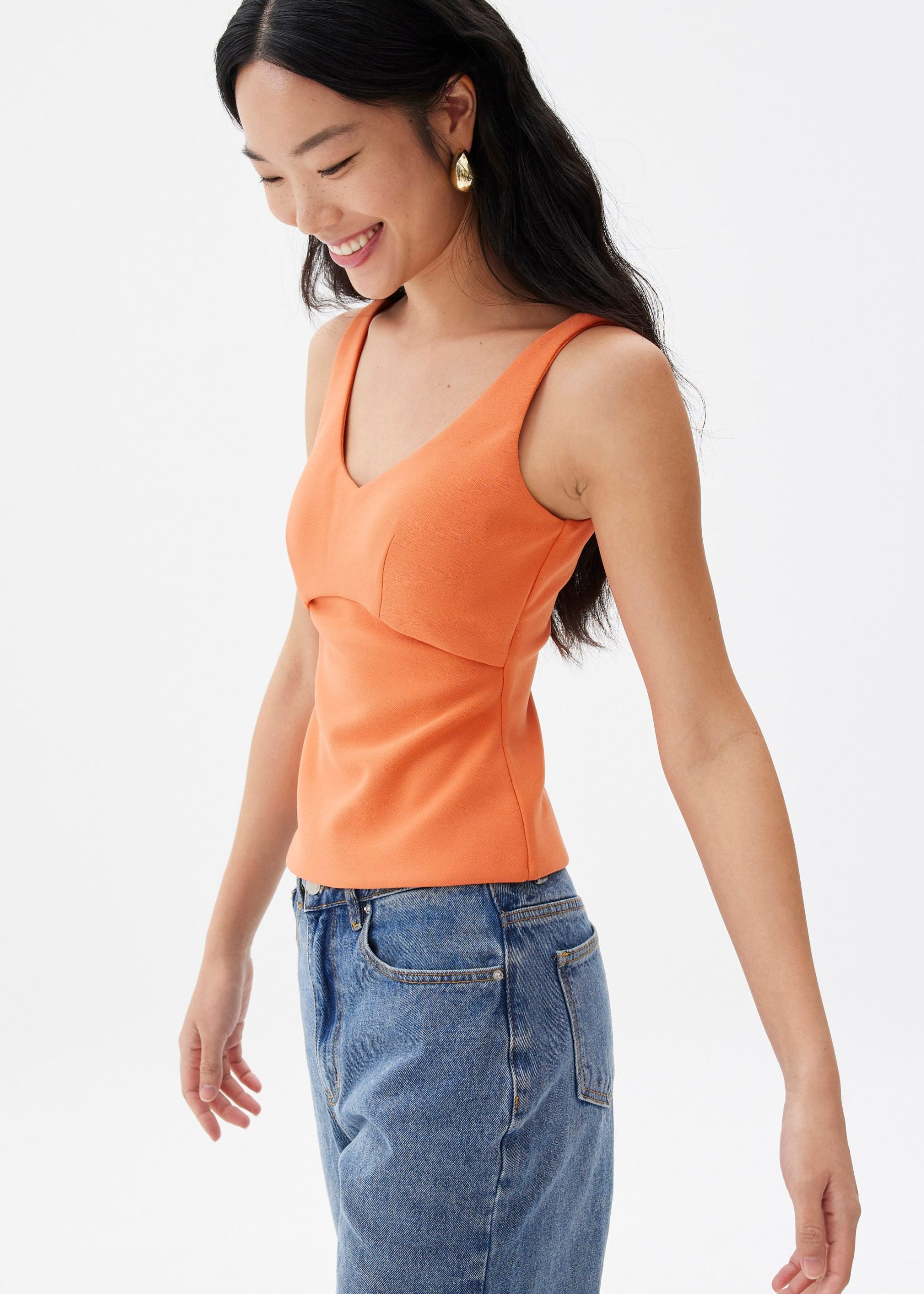 BraFree by LB Natalia Scoop Neck Fitted Top - Image 18
