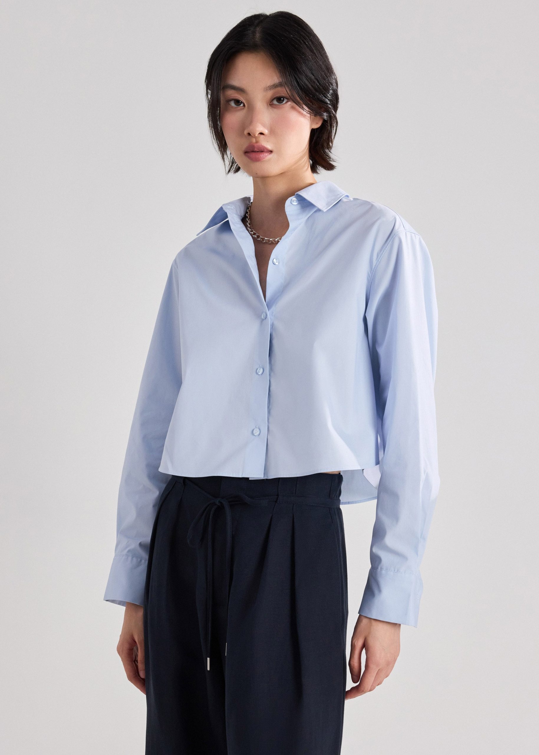 Riley RuchedReady® Crop Shirt