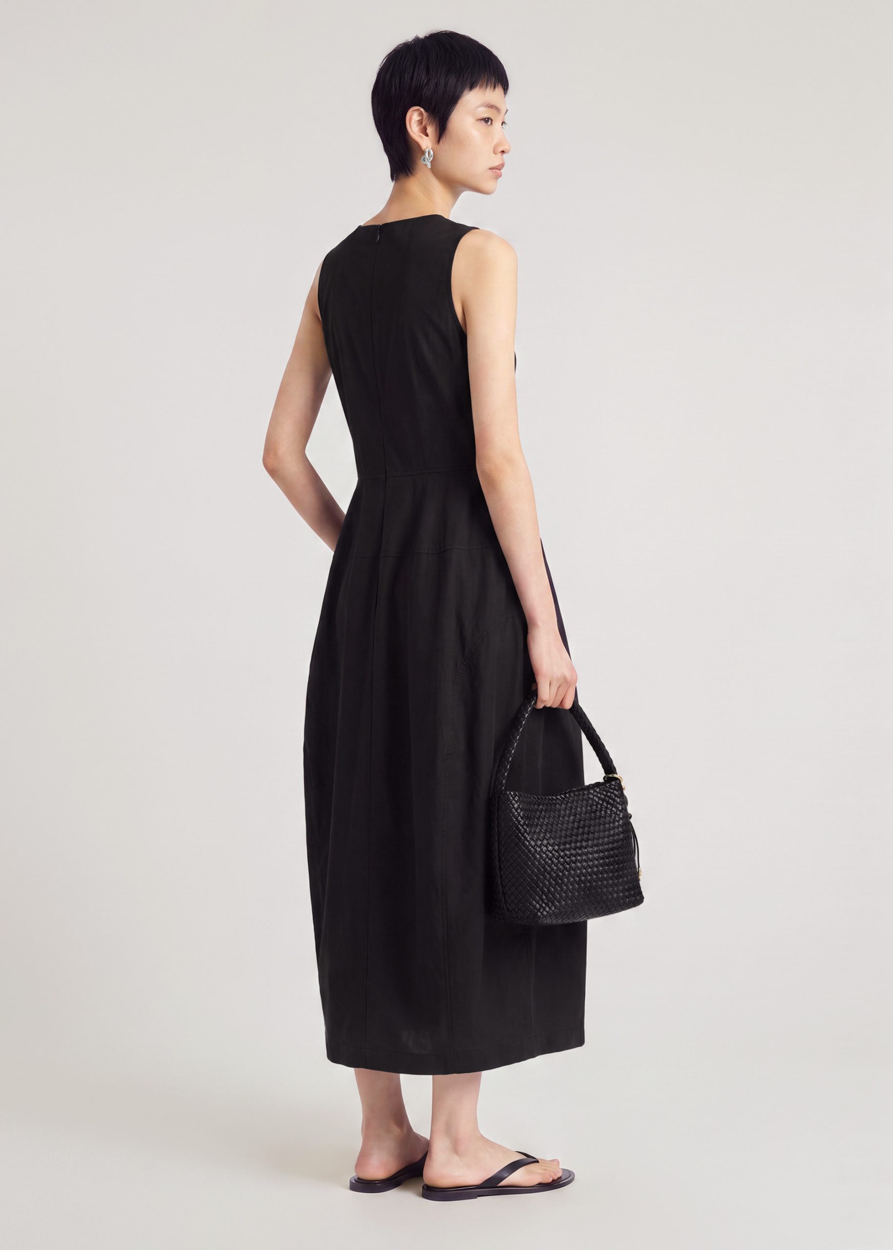 Poplin Cocoon Dress - Image 4