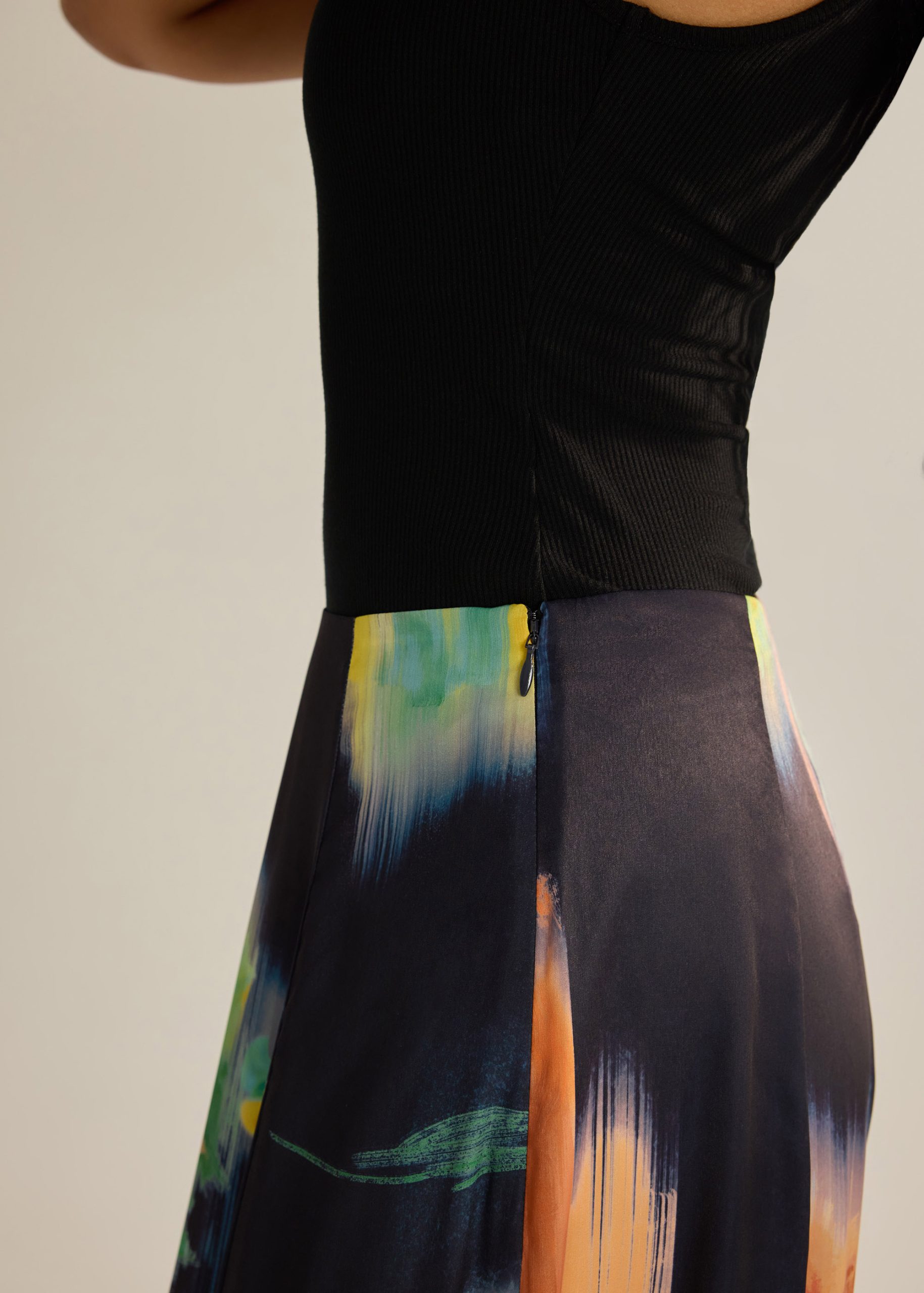 Flare Skirt in Summer Haze - Image 14