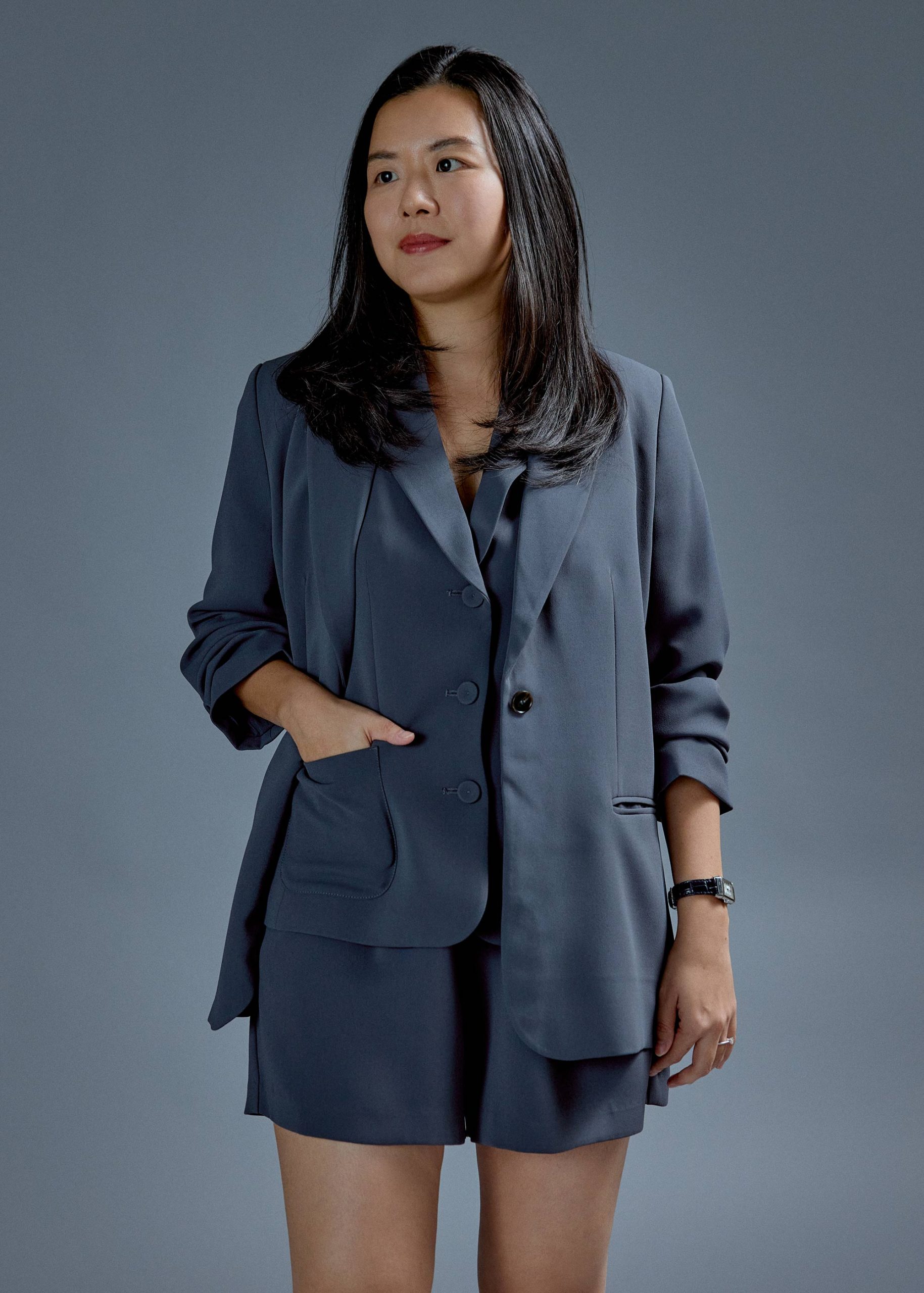 Aika Lightweight Tailored Button Down Vest Top - Image 19